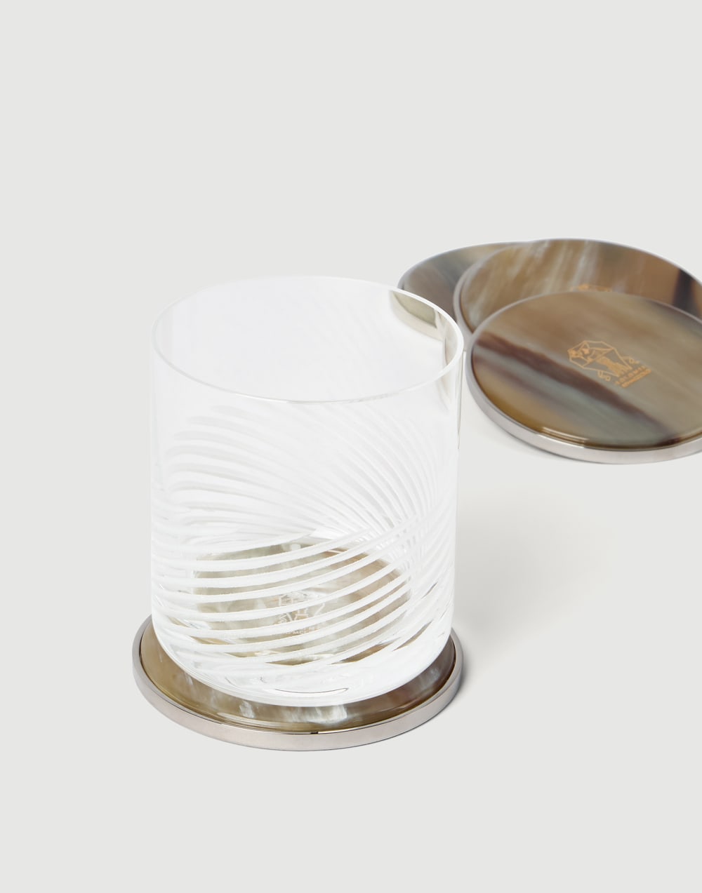 Set mit Untersetzern Echtes Horn Lifestyle - Brunello Cucinelli