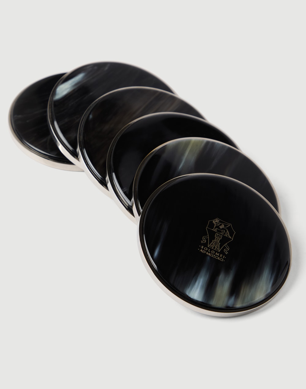 Coaster set Black Lifestyle - Brunello Cucinelli