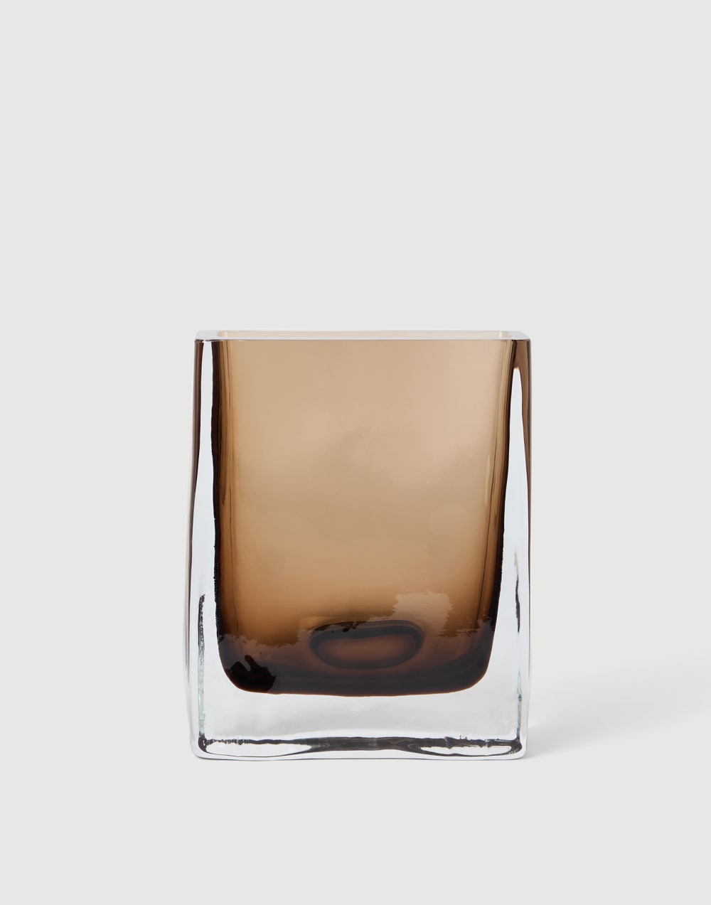 Rechteckige Vase aus Muranoglas Natur Lifestyle - Brunello Cucinelli