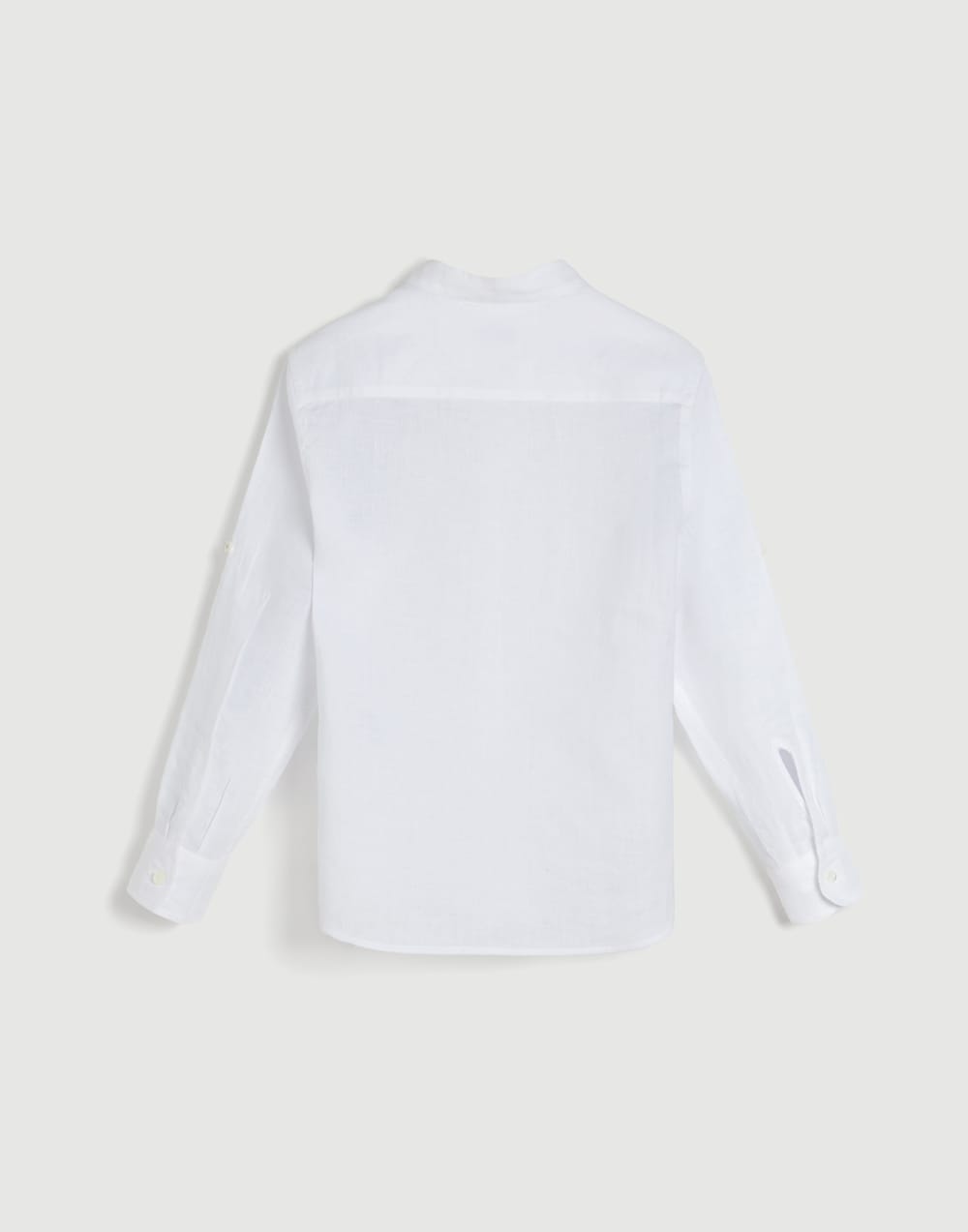 Mandarin collar shirt White Boys - Brunello Cucinelli