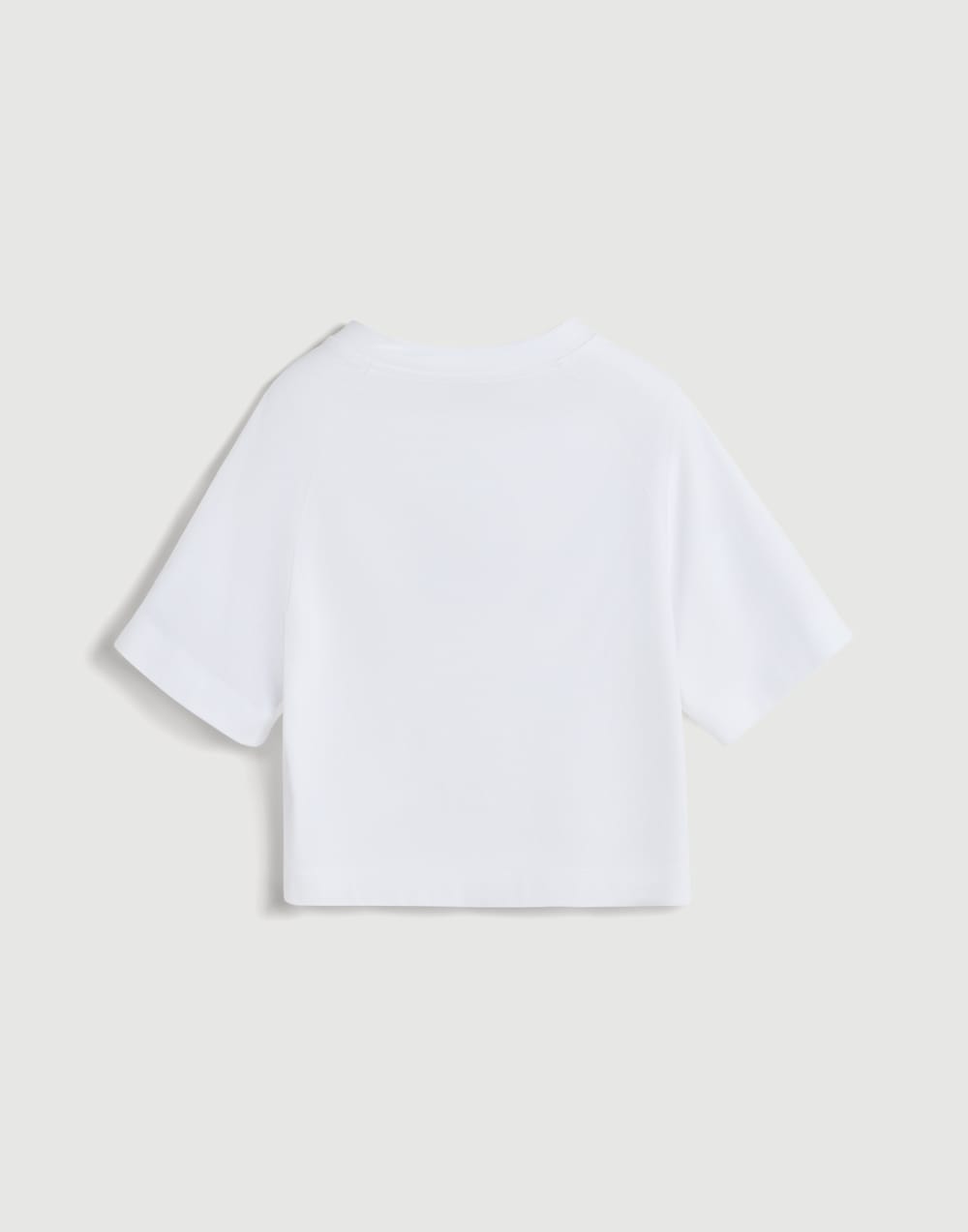 Cotton jersey T-shirt with print White Girls - Brunello Cucinelli