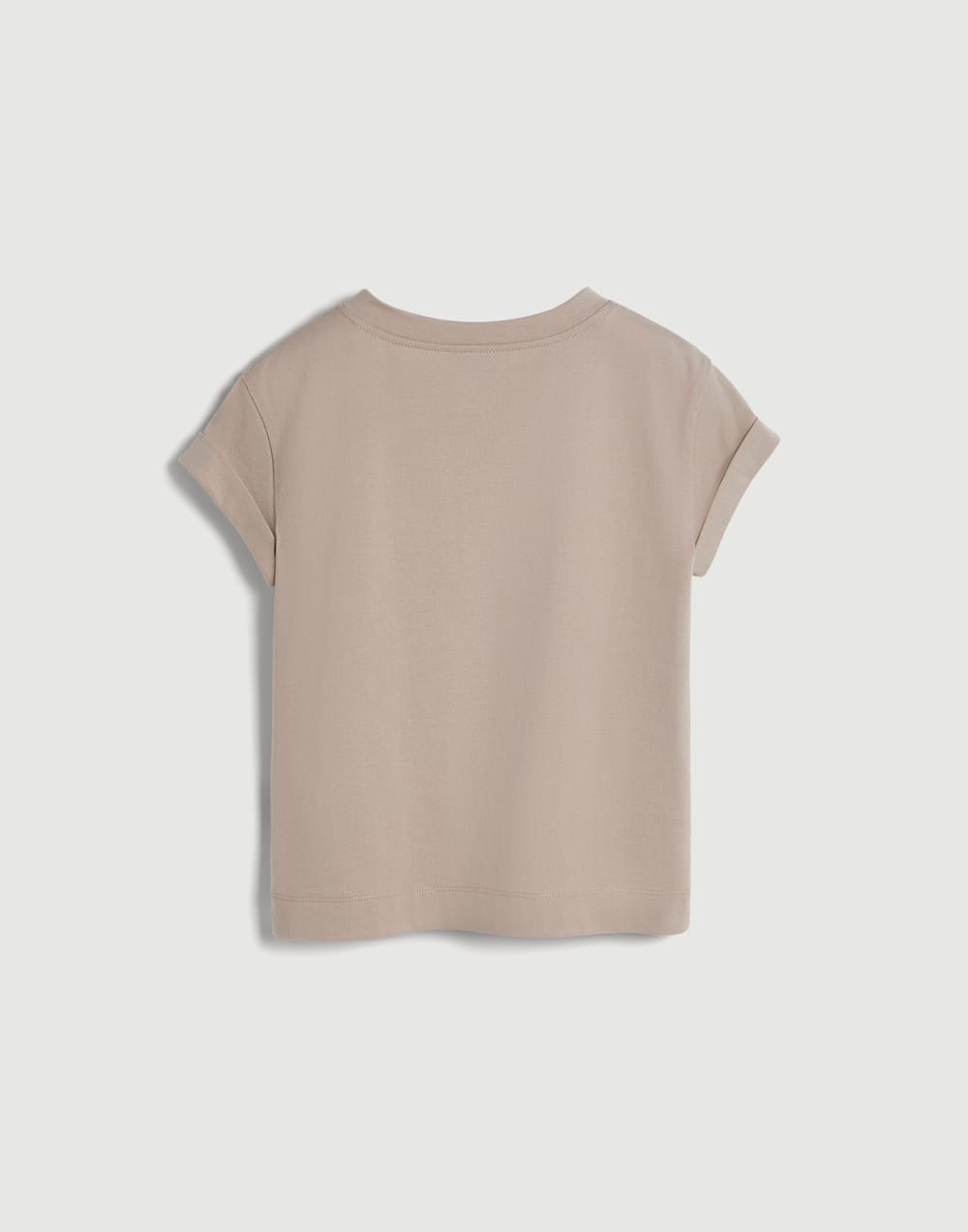 Футболка из джерси Светло-Коричневый Девочки - Brunello Cucinelli
