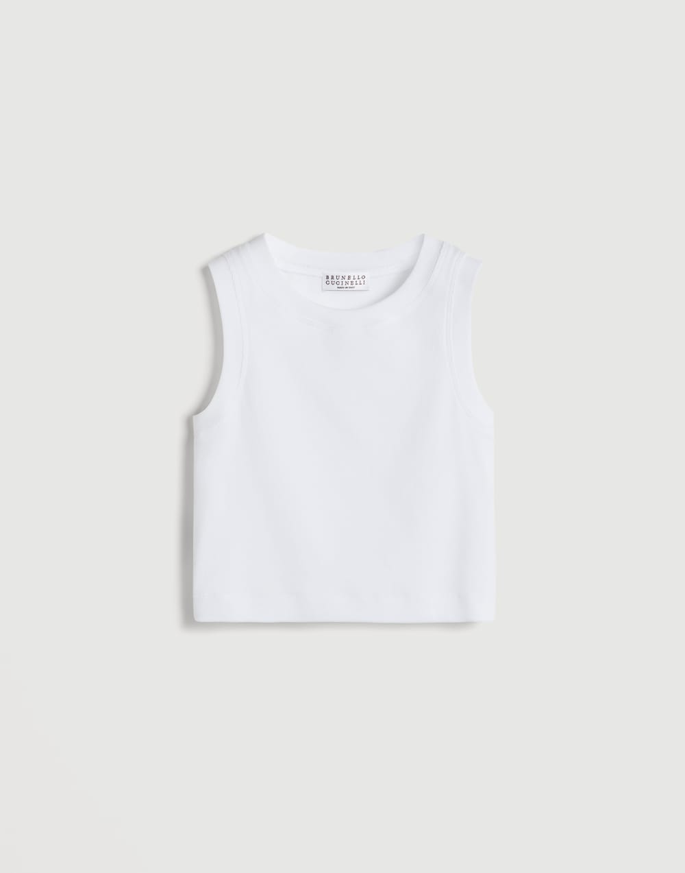 Ribbed jersey top White Girls - Brunello Cucinelli