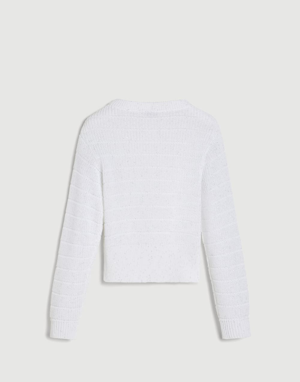 Cotton textured sweater White Girls - Brunello Cucinelli