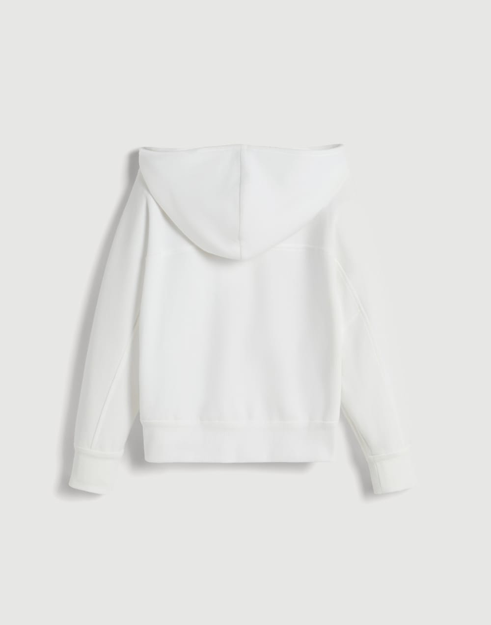Pique Sweatshirt with logo Off-White Girls - Brunello Cucinelli