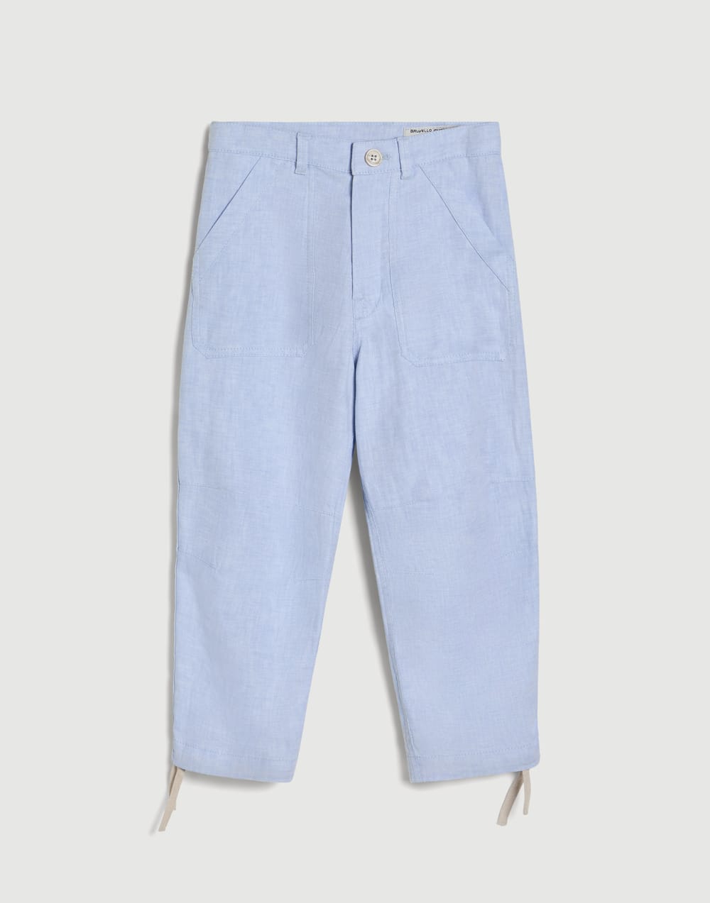 Utility trousers Azure Boys - Brunello Cucinelli