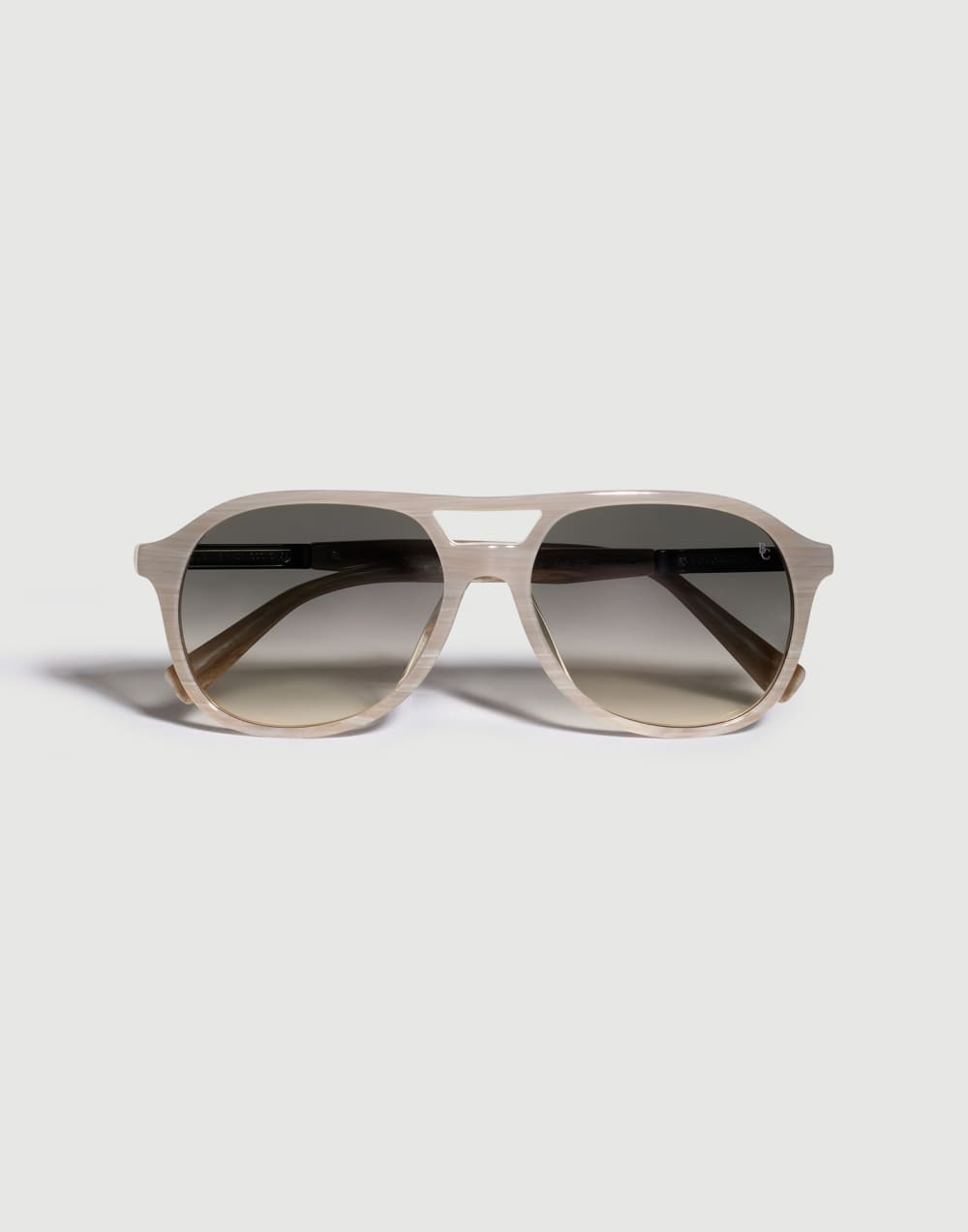 Acetate aviator sunglasses Panama Sand Eyewear - Brunello Cucinelli