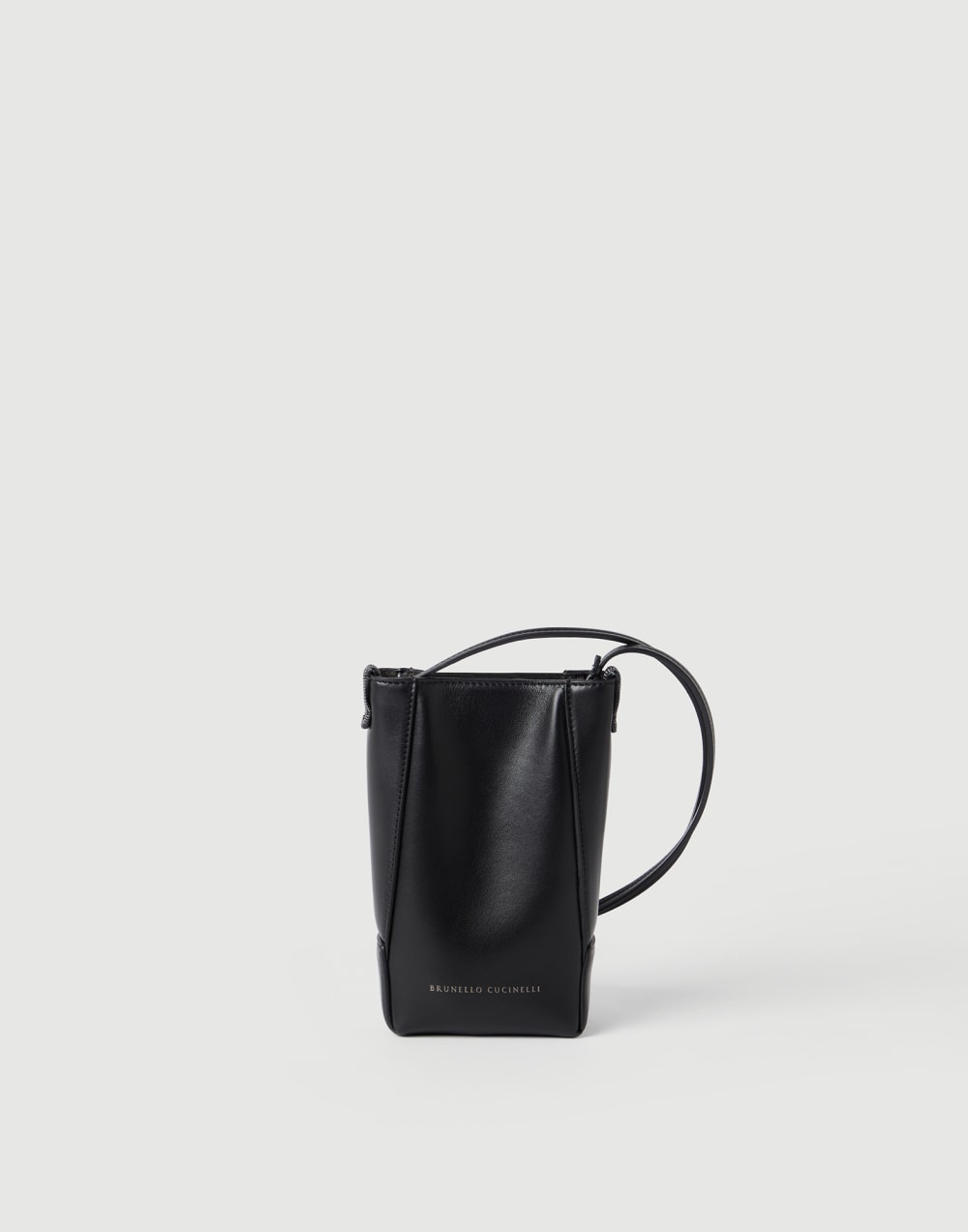 BC Duo phone holder Black Woman - Brunello Cucinelli