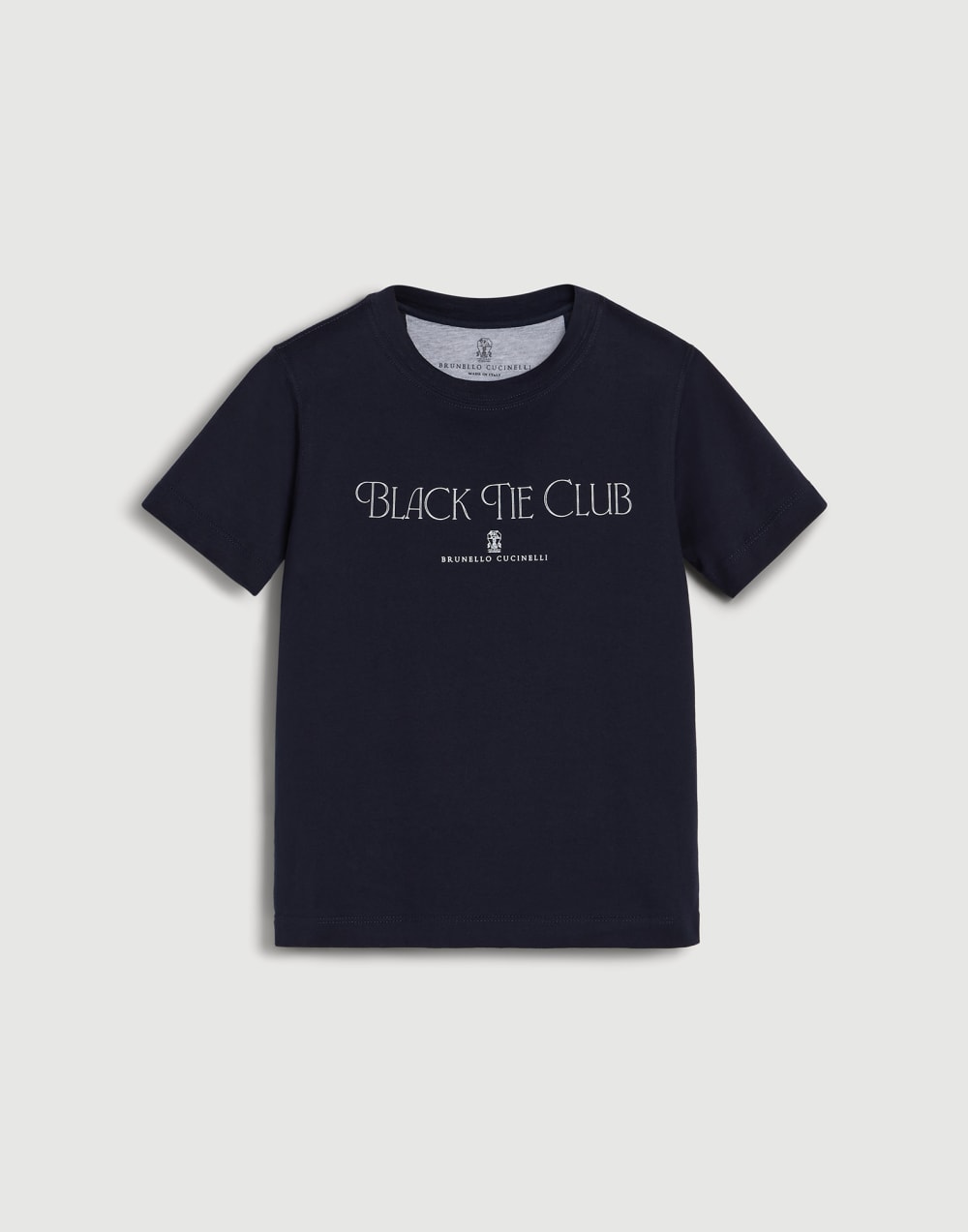 Camiseta de jersey Azul Niño - Brunello Cucinelli