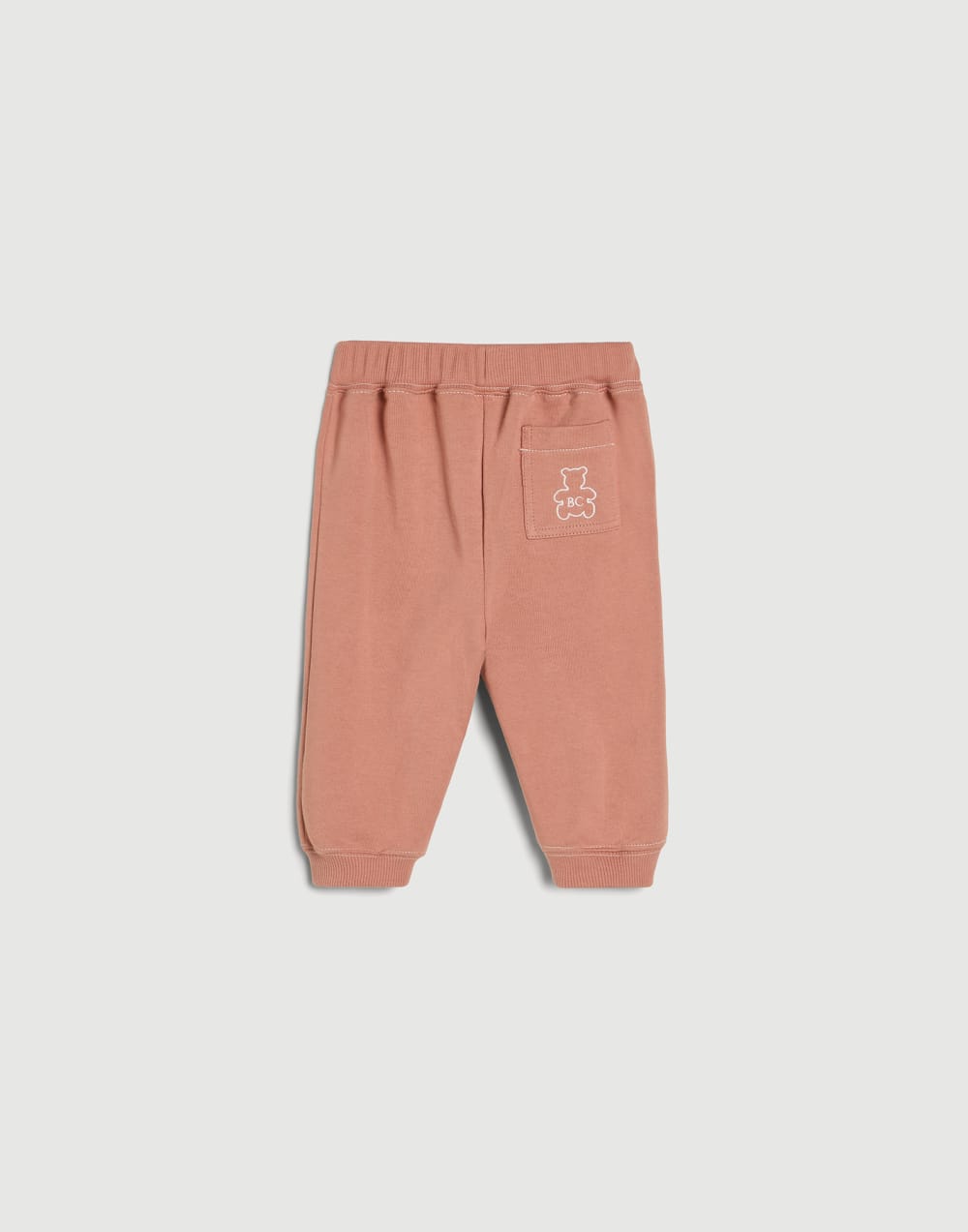 Pantalon Baby Bernie en molleton Orange Bébé - Brunello Cucinelli