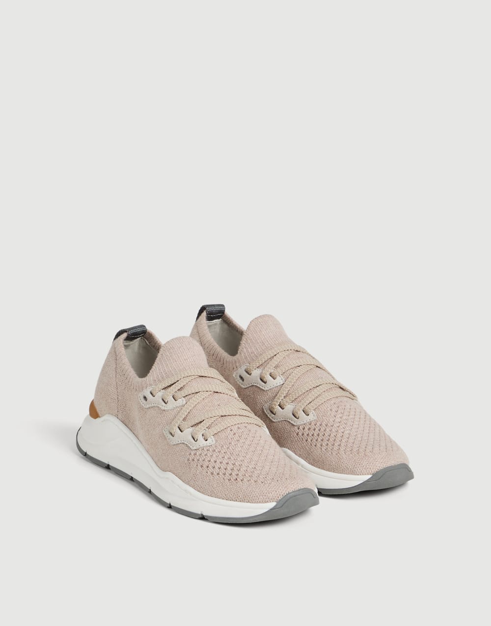 Knit runners Beige Boys - Brunello Cucinelli