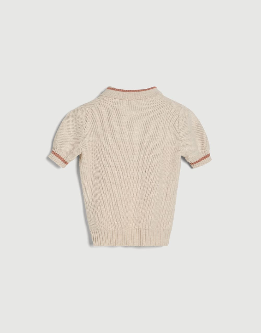 Baby Bernie polo shirt Beige Baby - Brunello Cucinelli