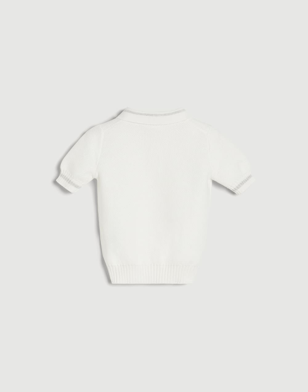 Baby Bernie polo shirt Panama Baby - Brunello Cucinelli