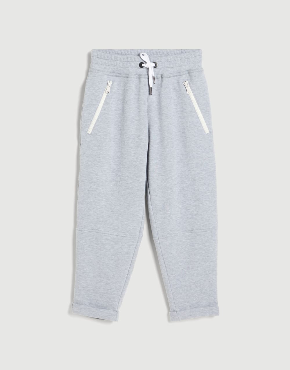 Hose aus Smooth-Sweatjersey Grau Mädchen - Brunello Cucinelli