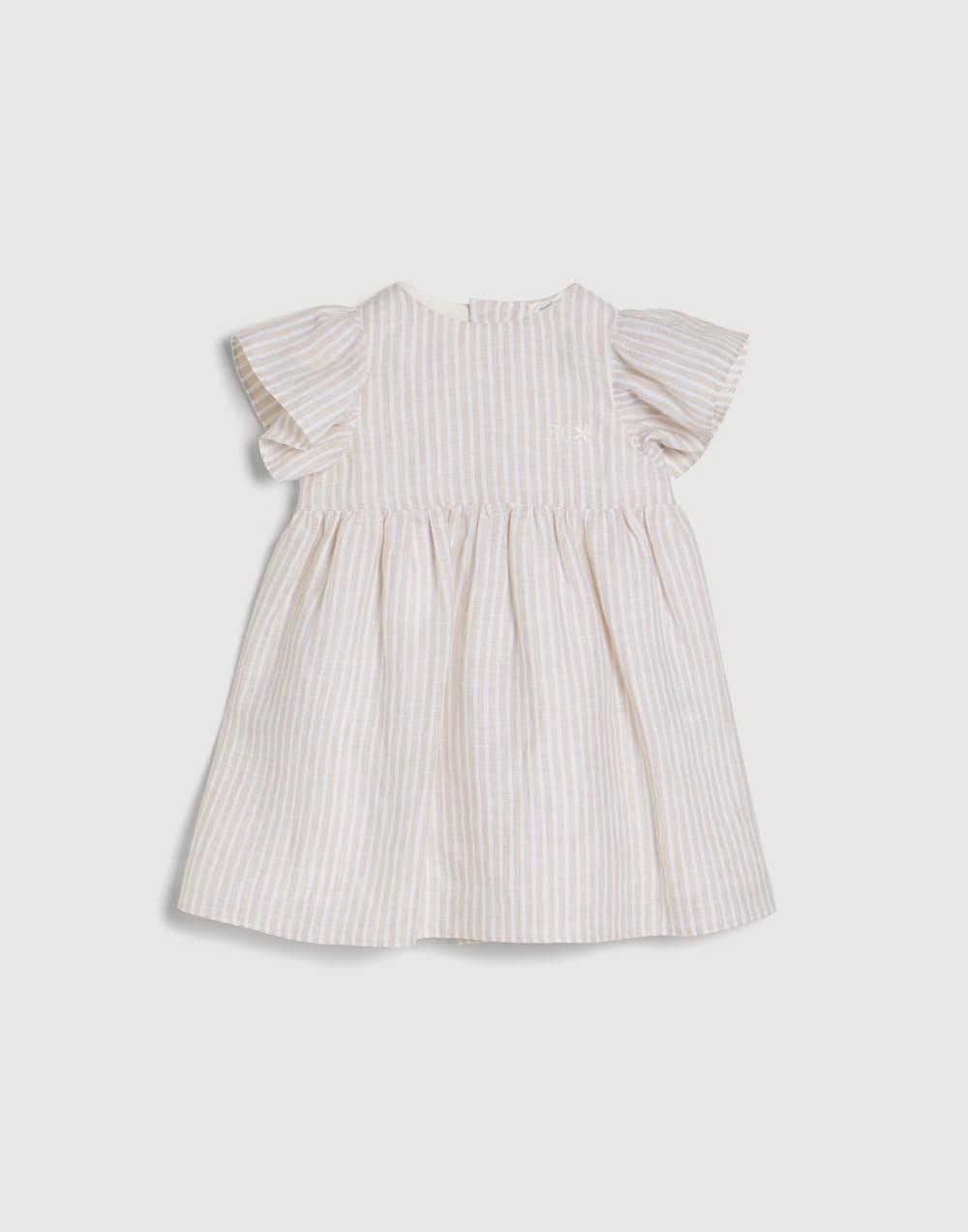 Baby Bernie dress set Oat Baby - Brunello Cucinelli