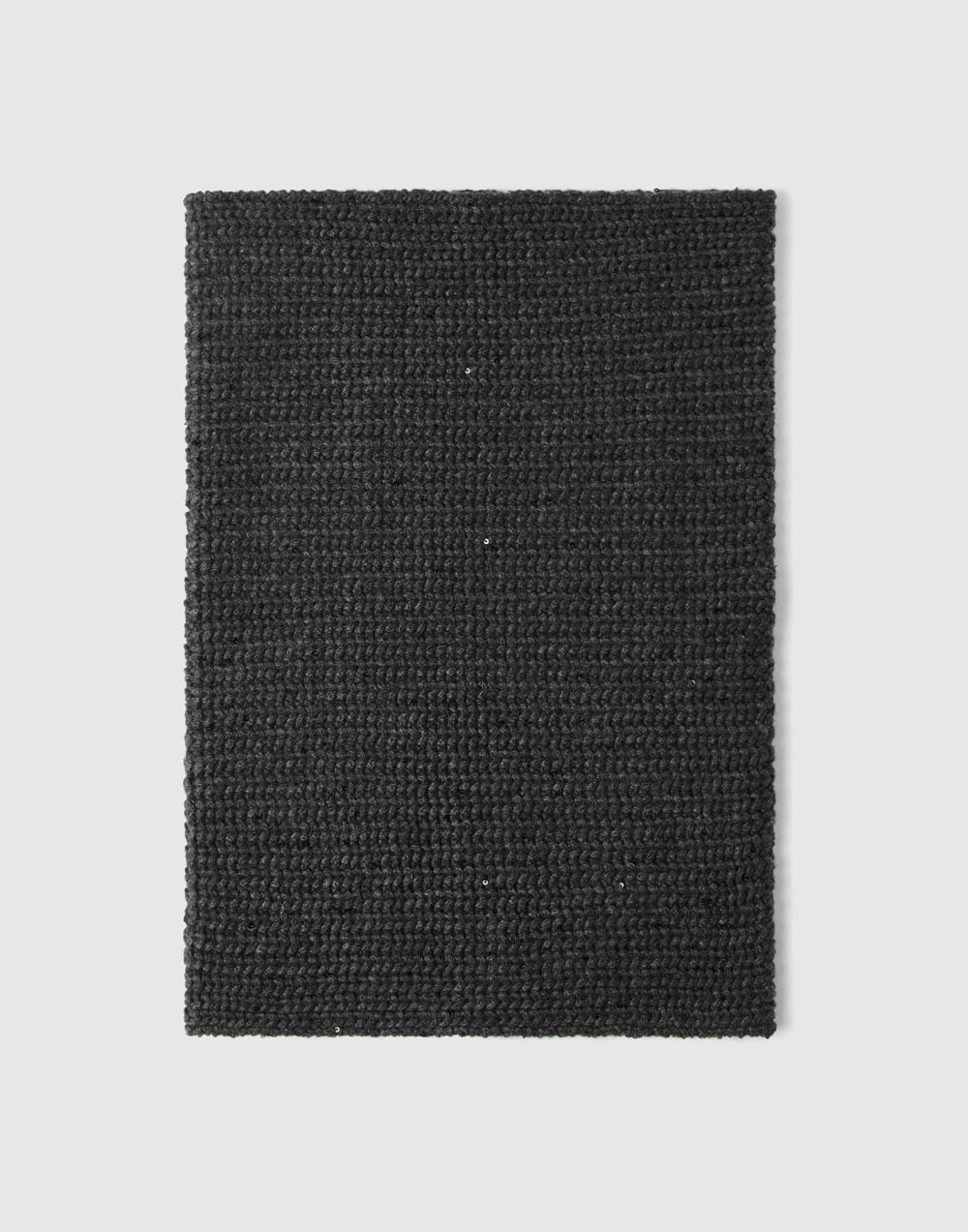 Dazzling neck warmer Dark Grey Woman - Brunello Cucinelli