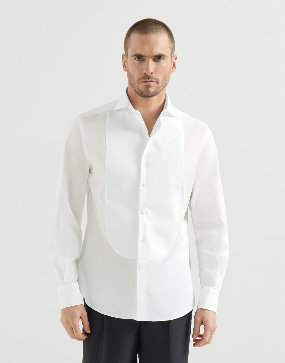 Camisa corte ajustado Blanco Hombre - Brunello Cucinelli
