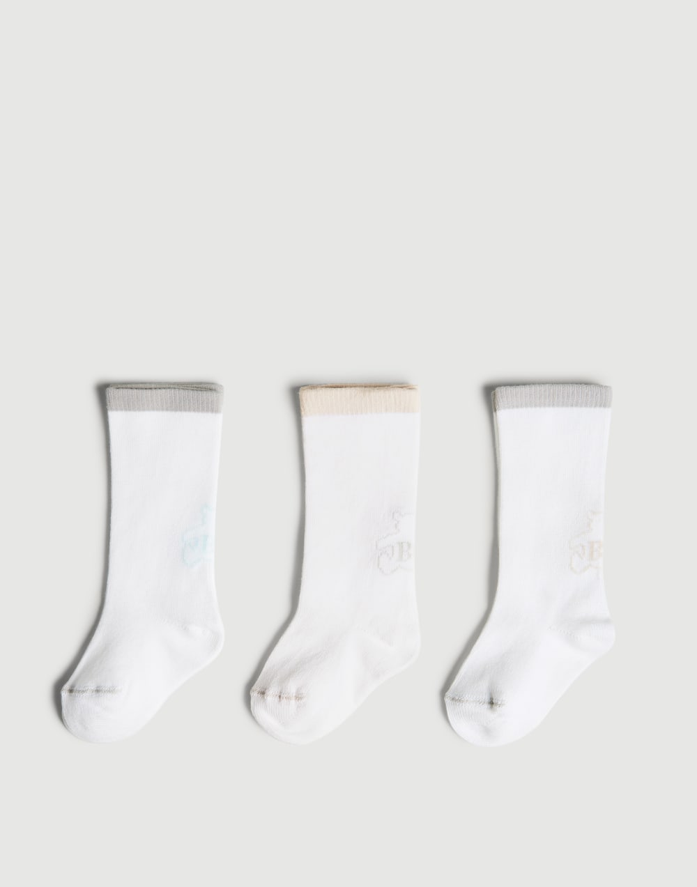 伯尼小熊幼童小袜子 白色 幼童 - Brunello Cucinelli