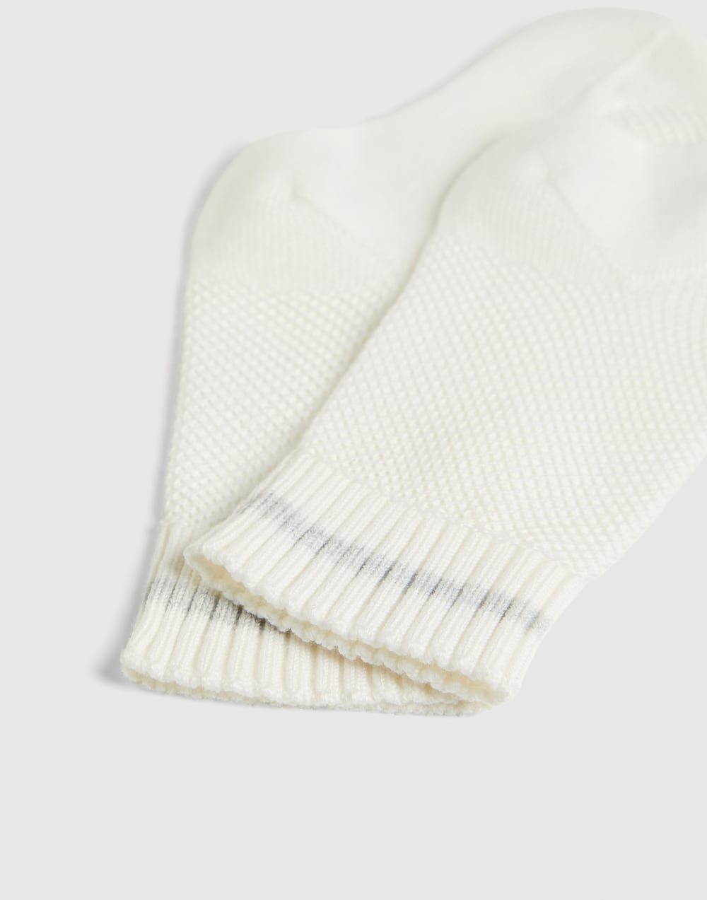 Baby Bernie Waffle stitch socks Panama Baby - Brunello Cucinelli