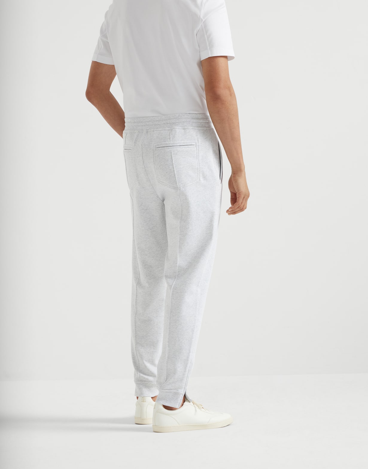 Pantalone con crête Perla Uomo - Brunello Cucinelli