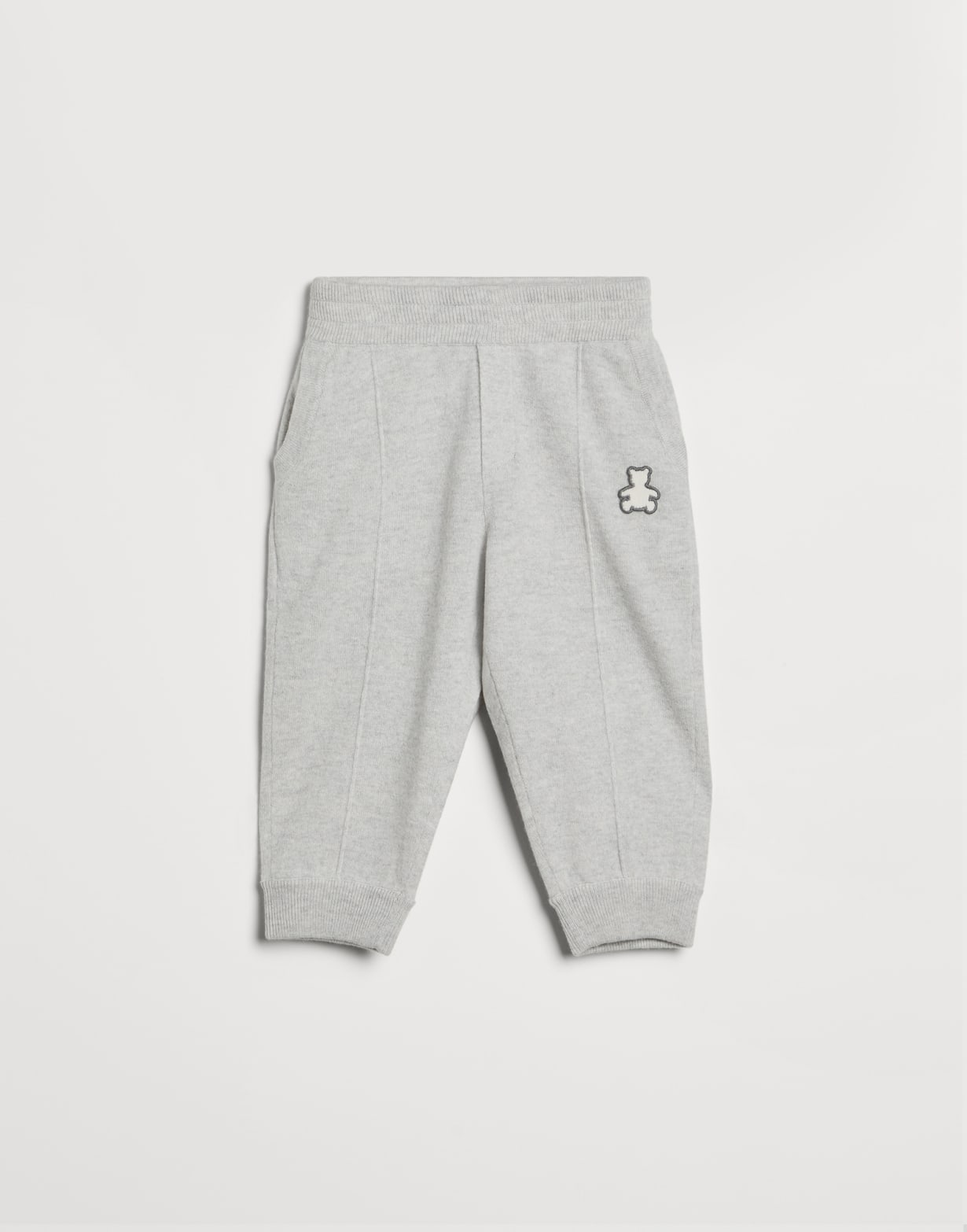Cashmere Bernie trousers Fog Baby - Brunello Cucinelli