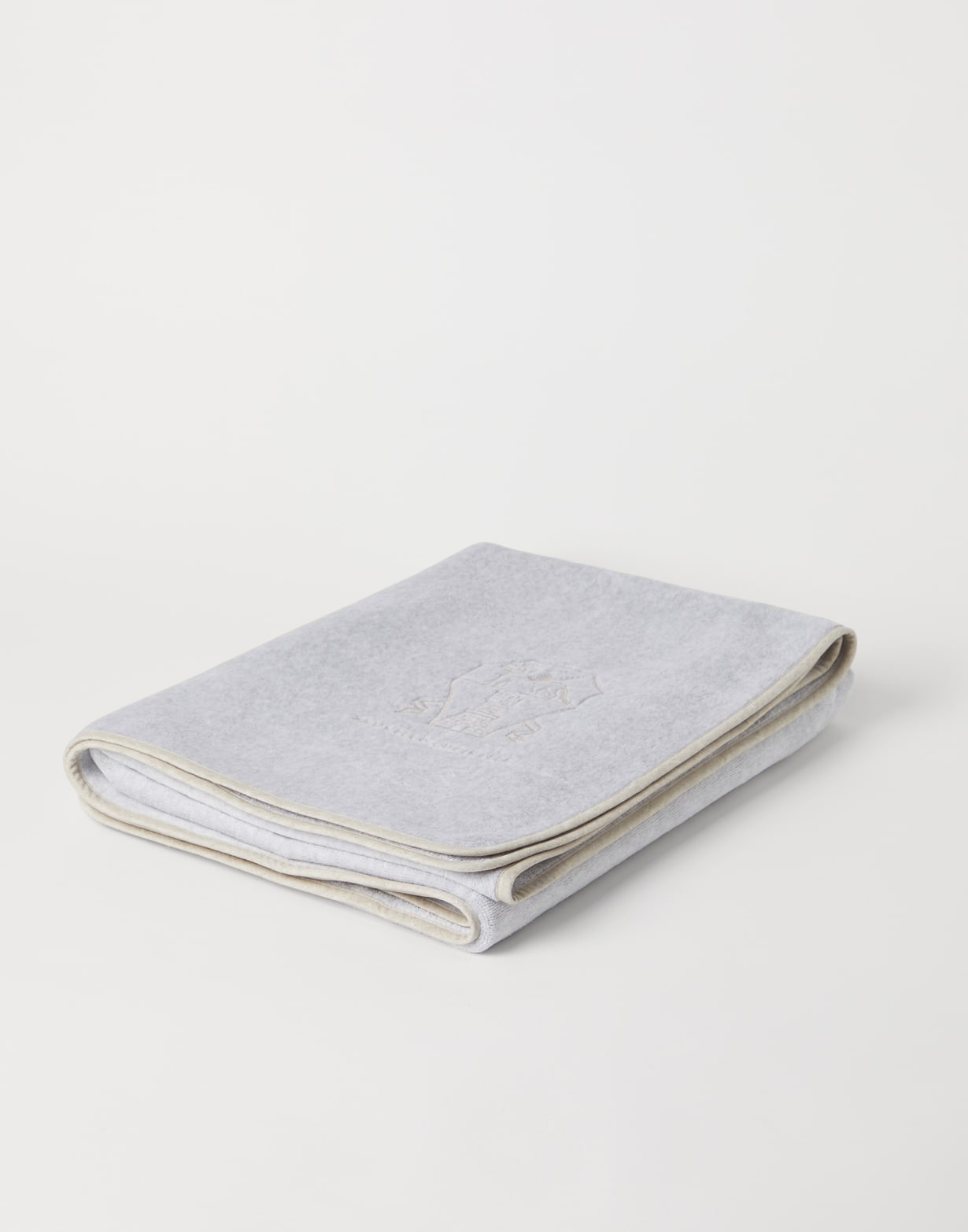 Serviette en éponge Gris Clair Lifestyle - Brunello Cucinelli