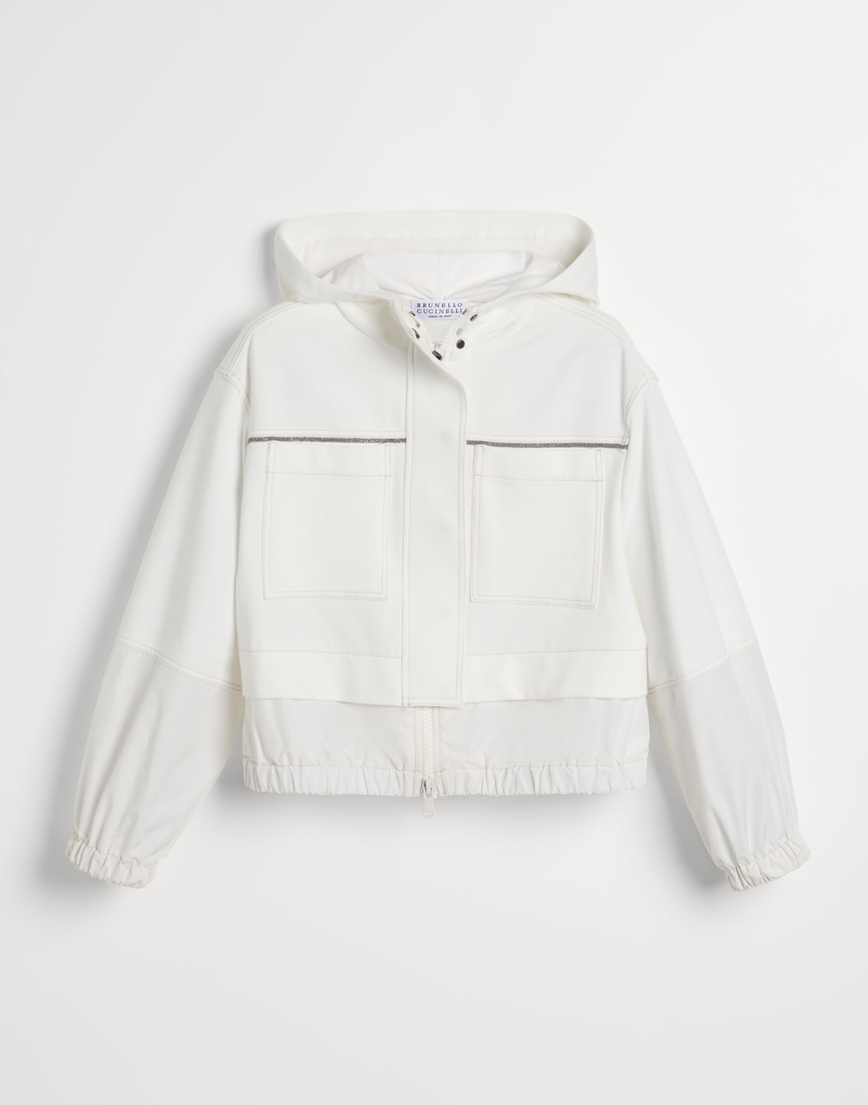 Outerwear with hood White Girls - Brunello Cucinelli