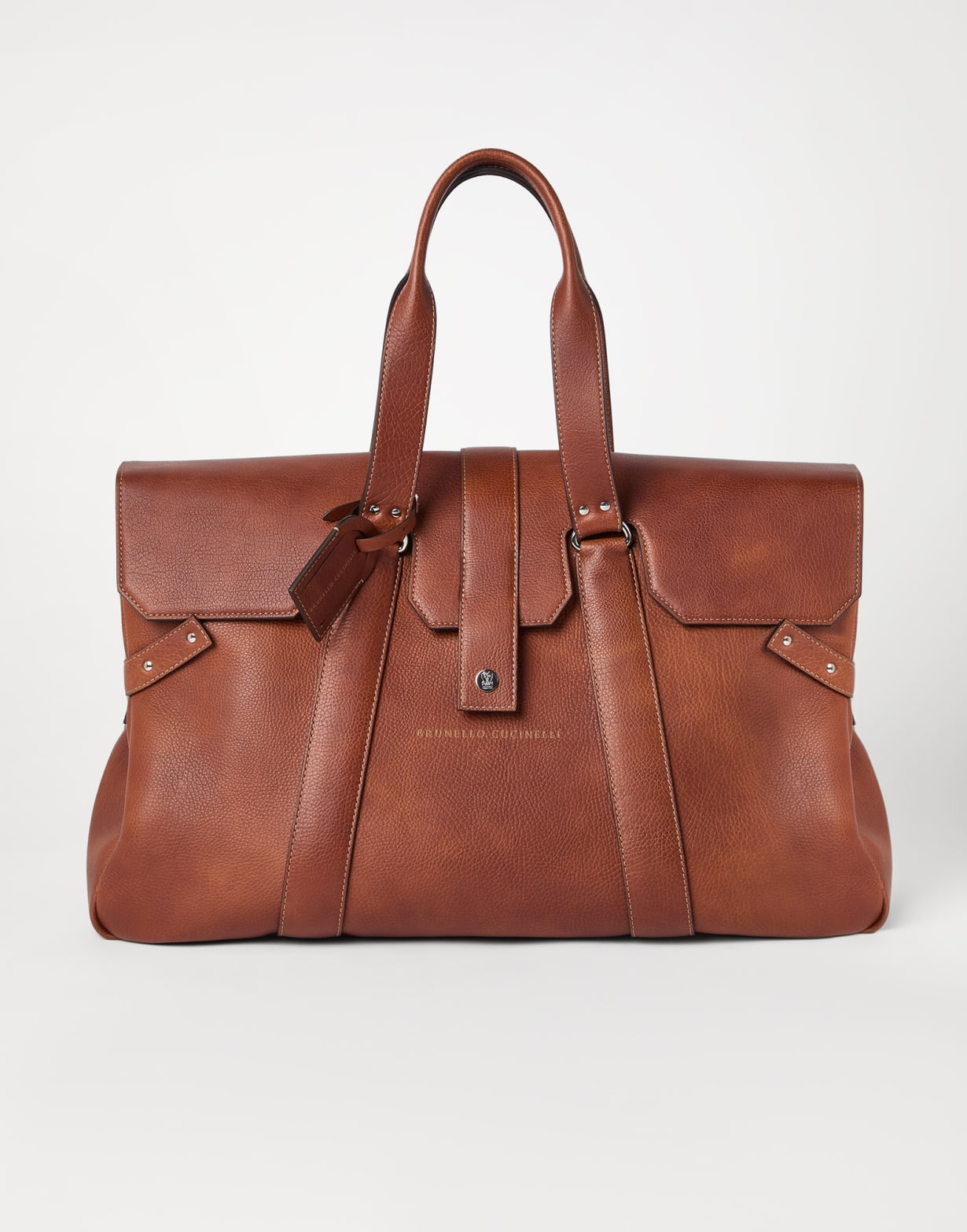 Weekender Country bag Copper Man - Brunello Cucinelli