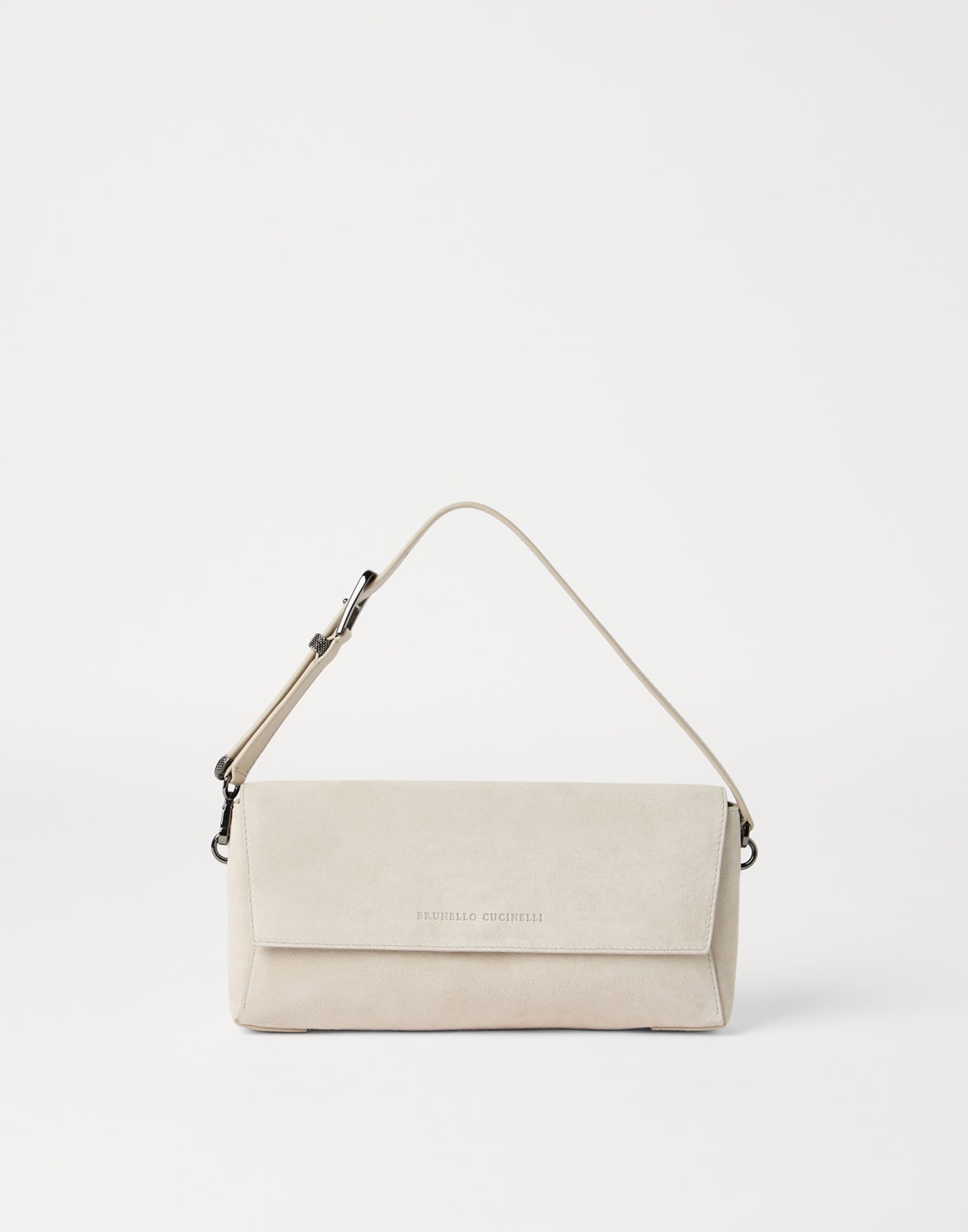 BC Duo clutch bag Ivory Woman - Brunello Cucinelli