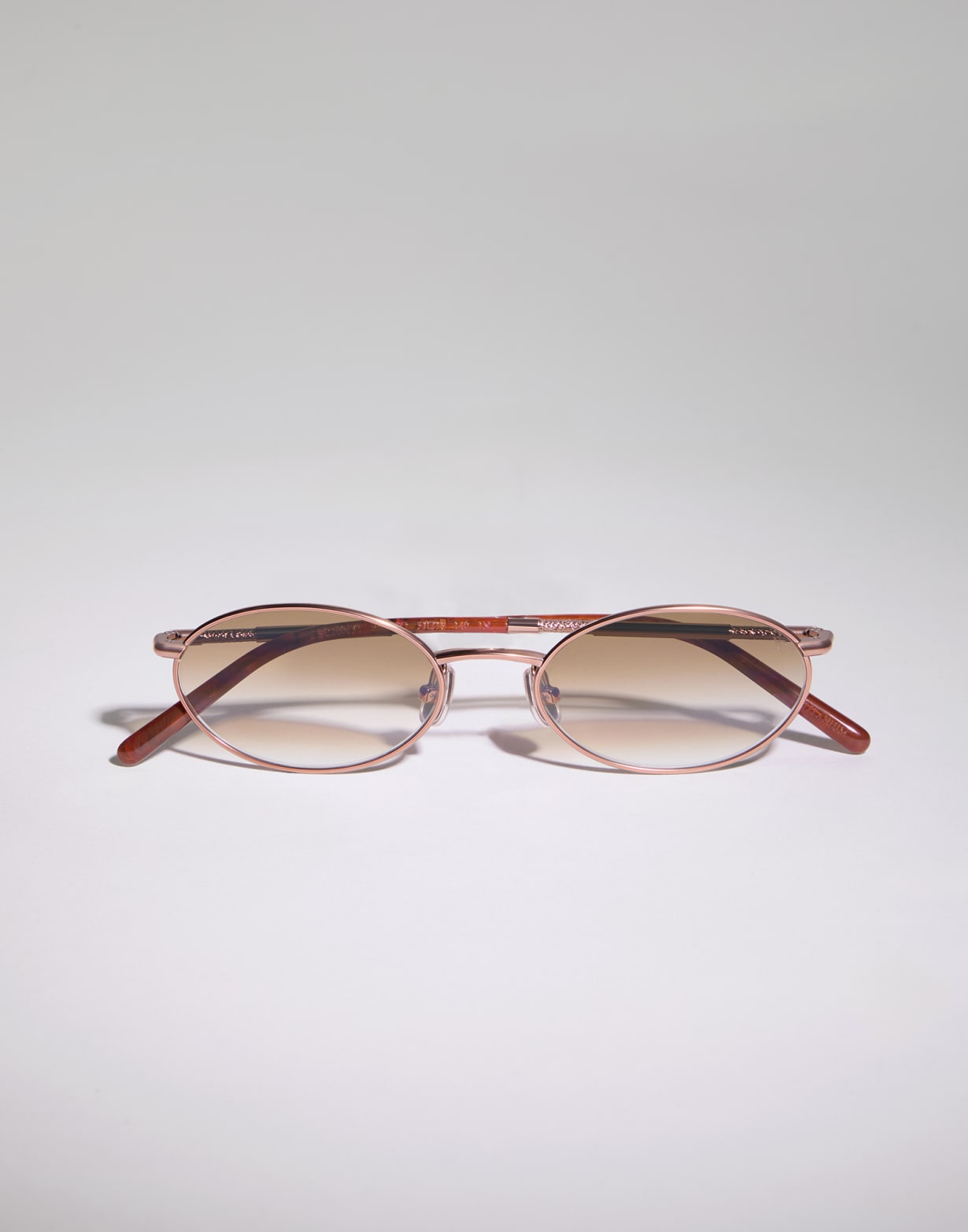 Gafas de sol en titanio Oro Rosa Gafas - Brunello Cucinelli