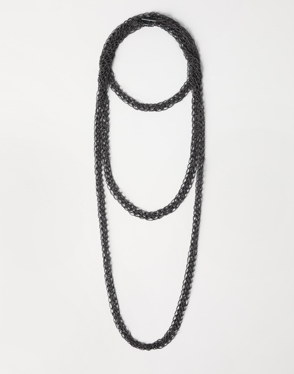 Precious Loops necklace Black Woman - Brunello Cucinelli