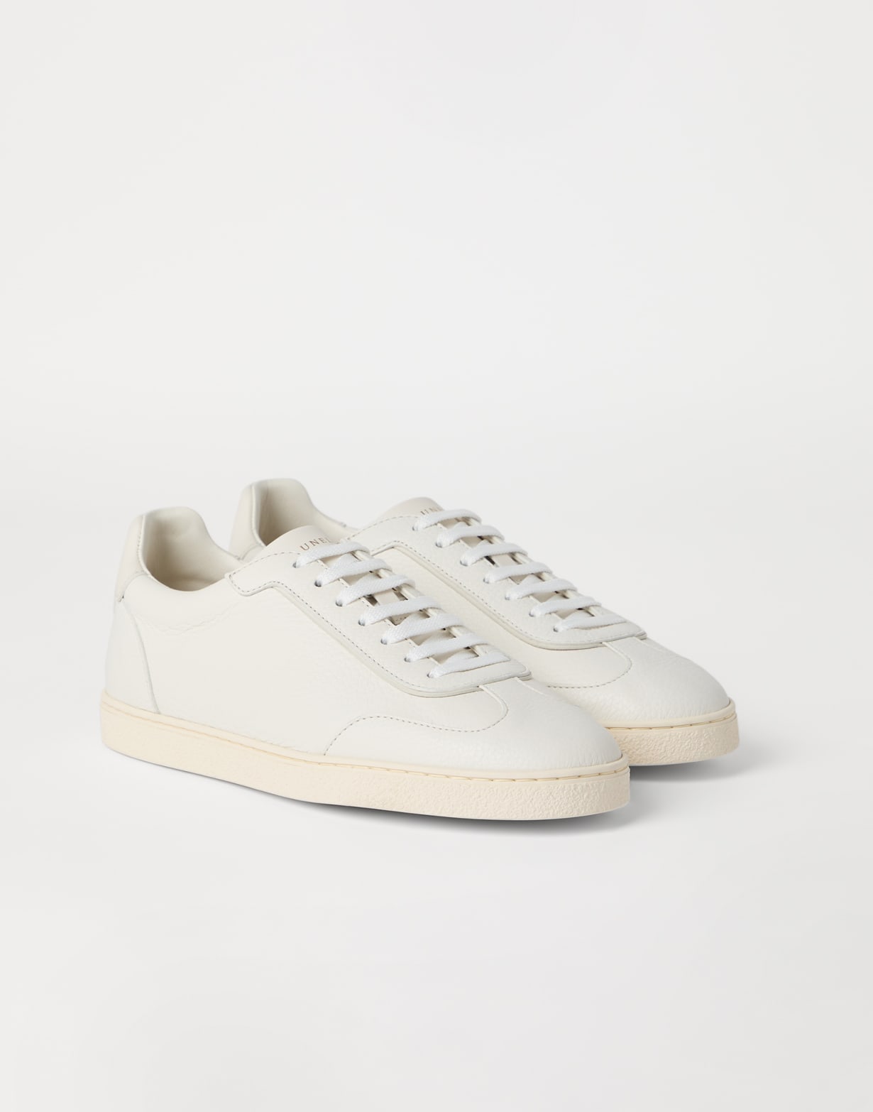 Deerskin sneakers Chalk Man - Brunello Cucinelli