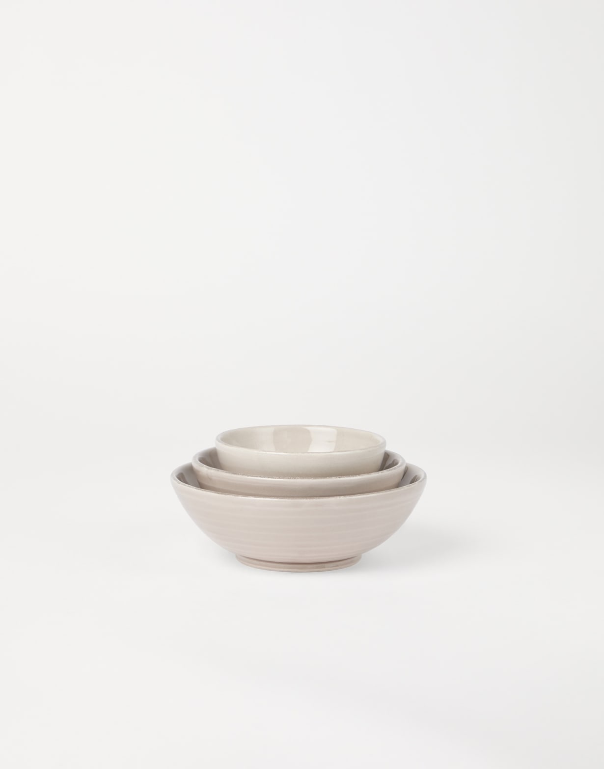 Bowl set Brown Lifestyle - Brunello Cucinelli