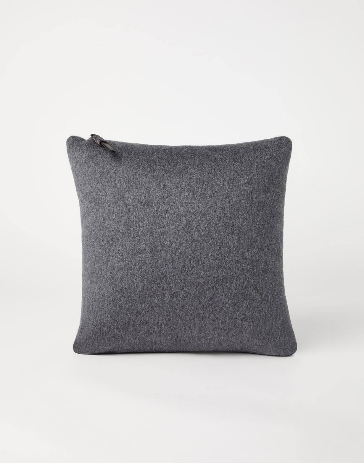 Cashmere beaver cushion Lead Lifestyle - Brunello Cucinelli