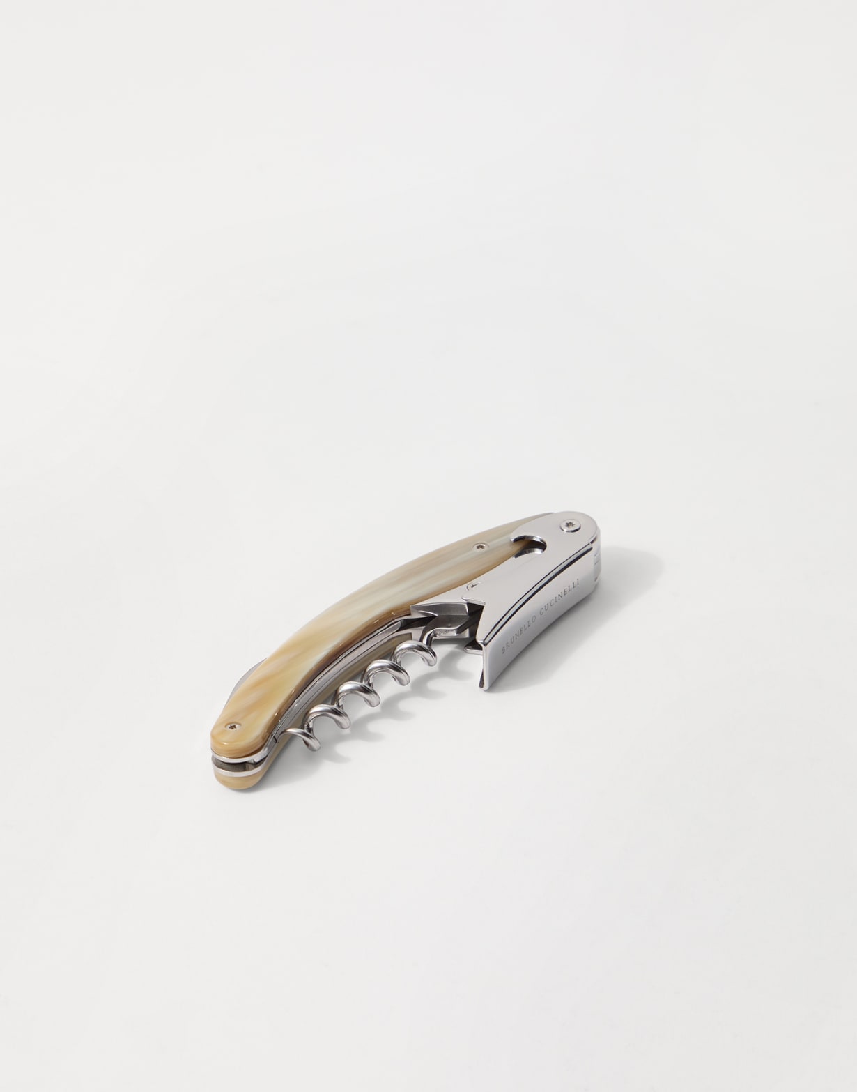 Corkscrew Natural Horn Lifestyle - Brunello Cucinelli