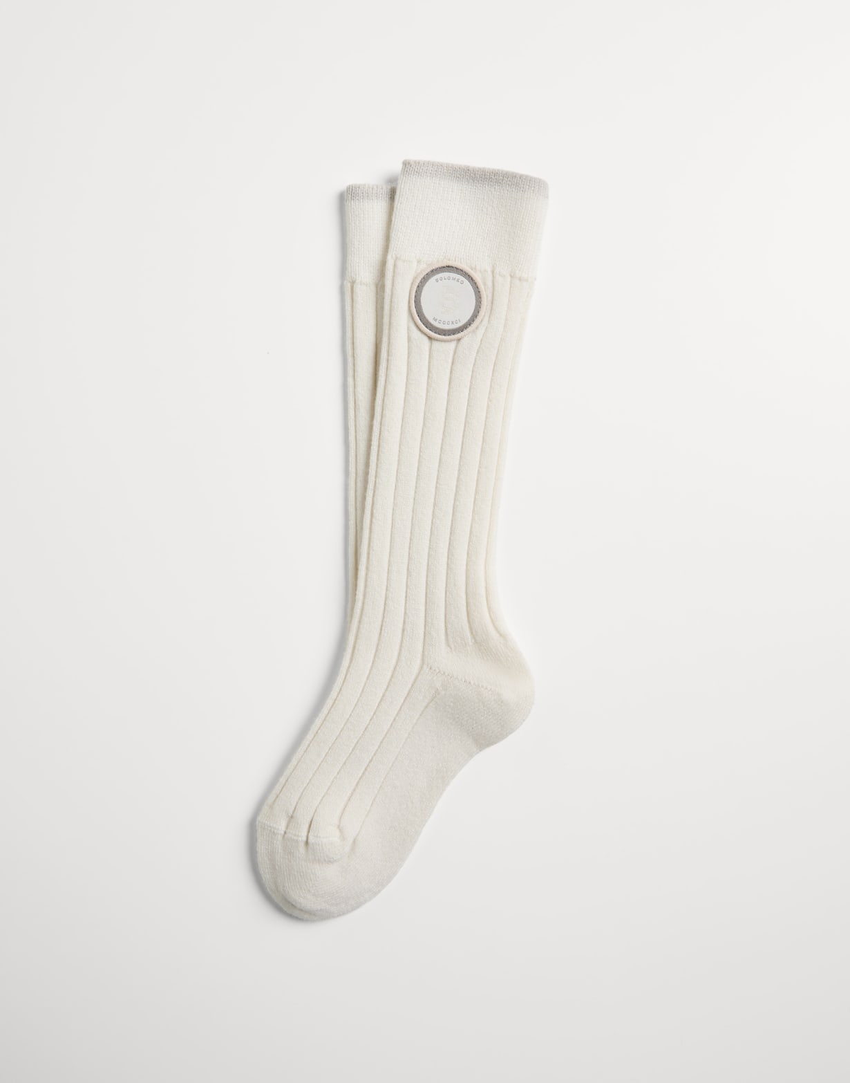 羊绒针织袜 巴拿马色 男童 - Brunello Cucinelli