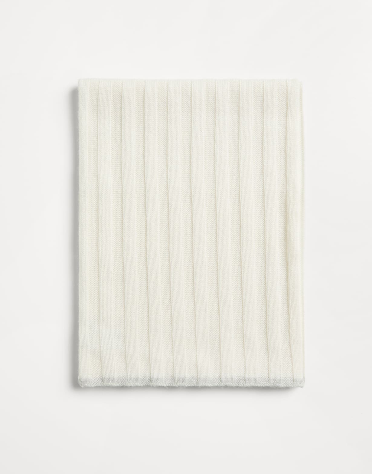 Cashmere knit scarf White Boys - Brunello Cucinelli