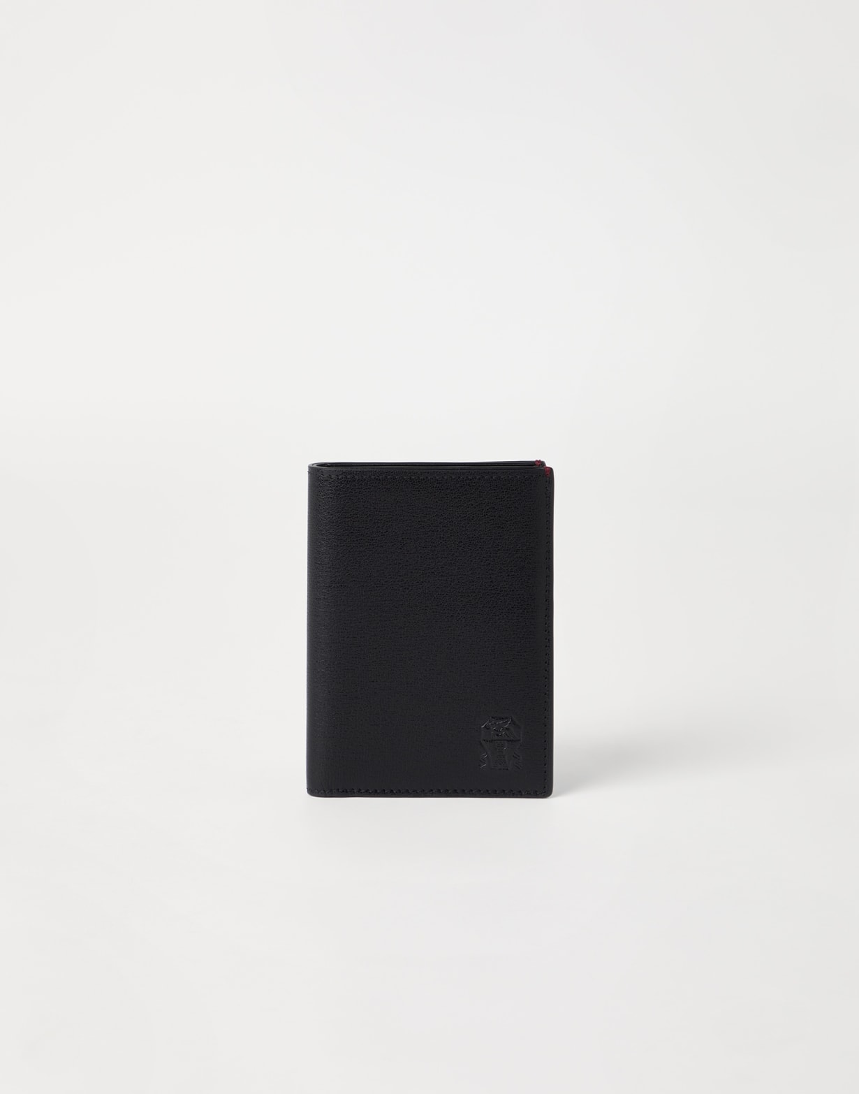 Capretta passport holder Black Man - Brunello Cucinelli