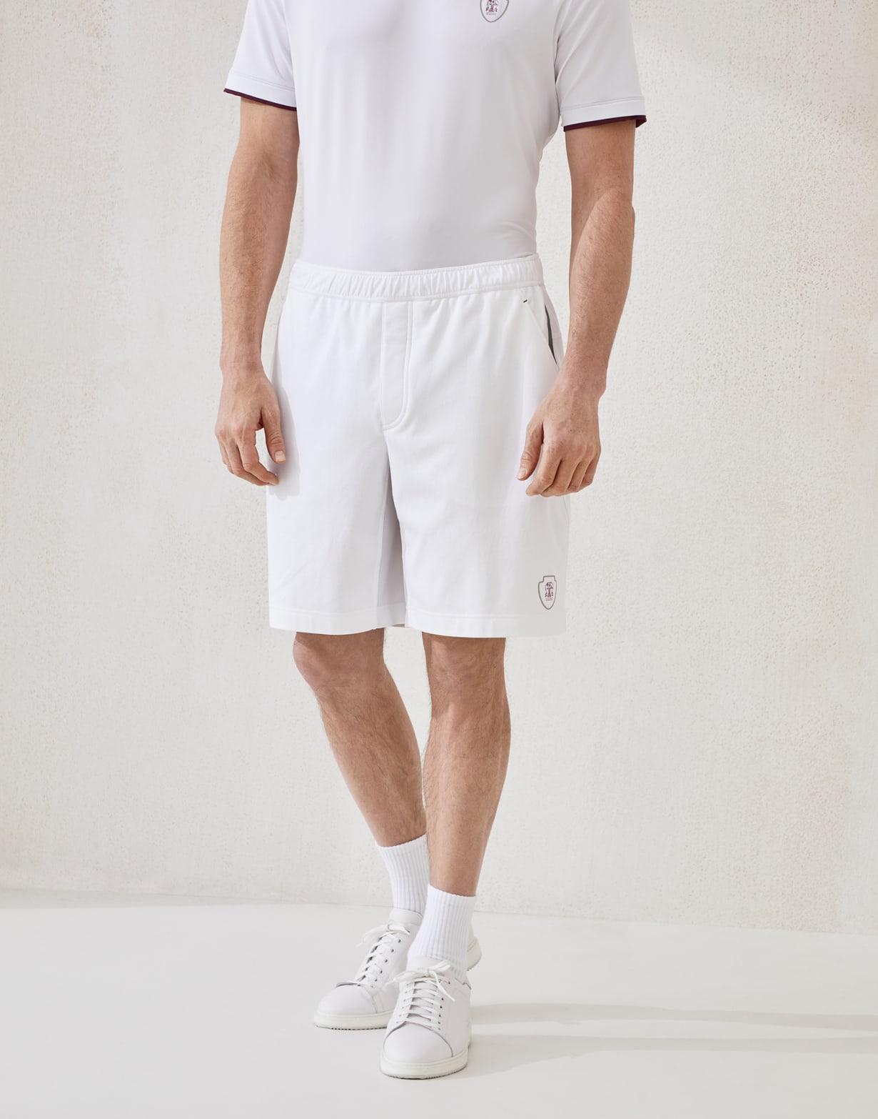 インターロック バミューダパンツ グレー メンズ - Brunello Cucinelli