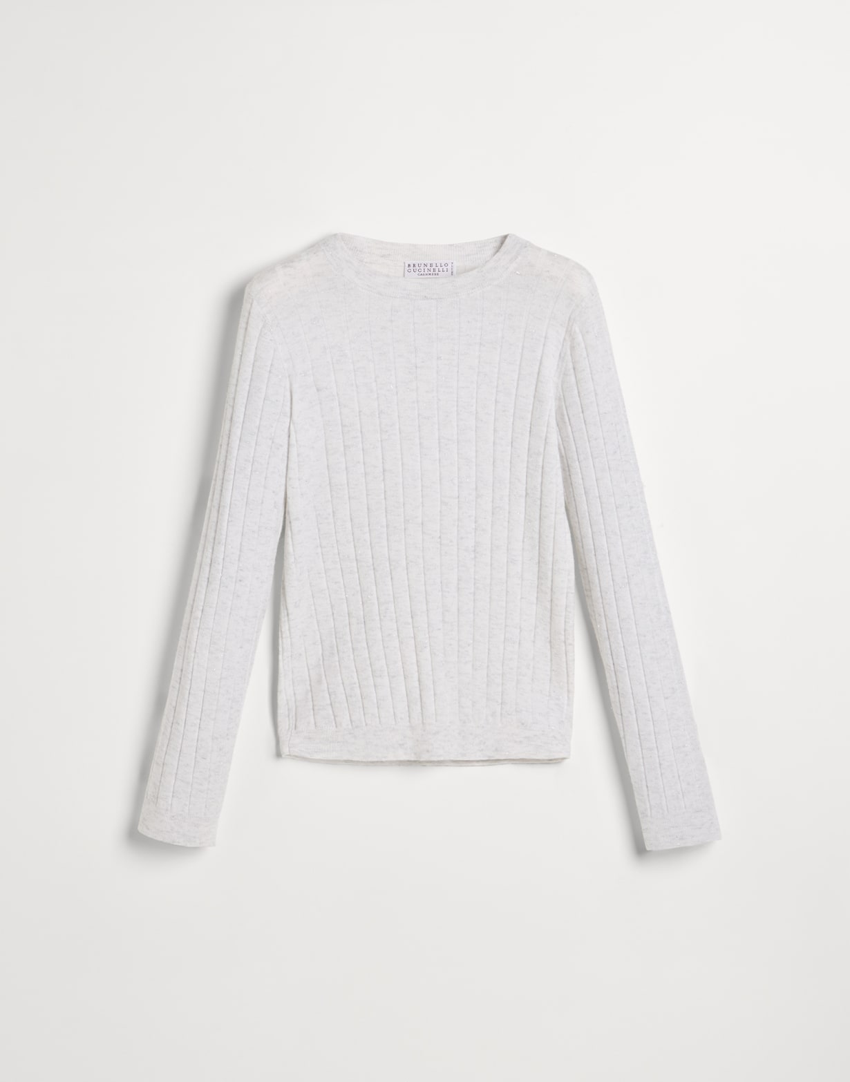 Sparkling cashmere lightweight sweater White Girls - Brunello Cucinelli