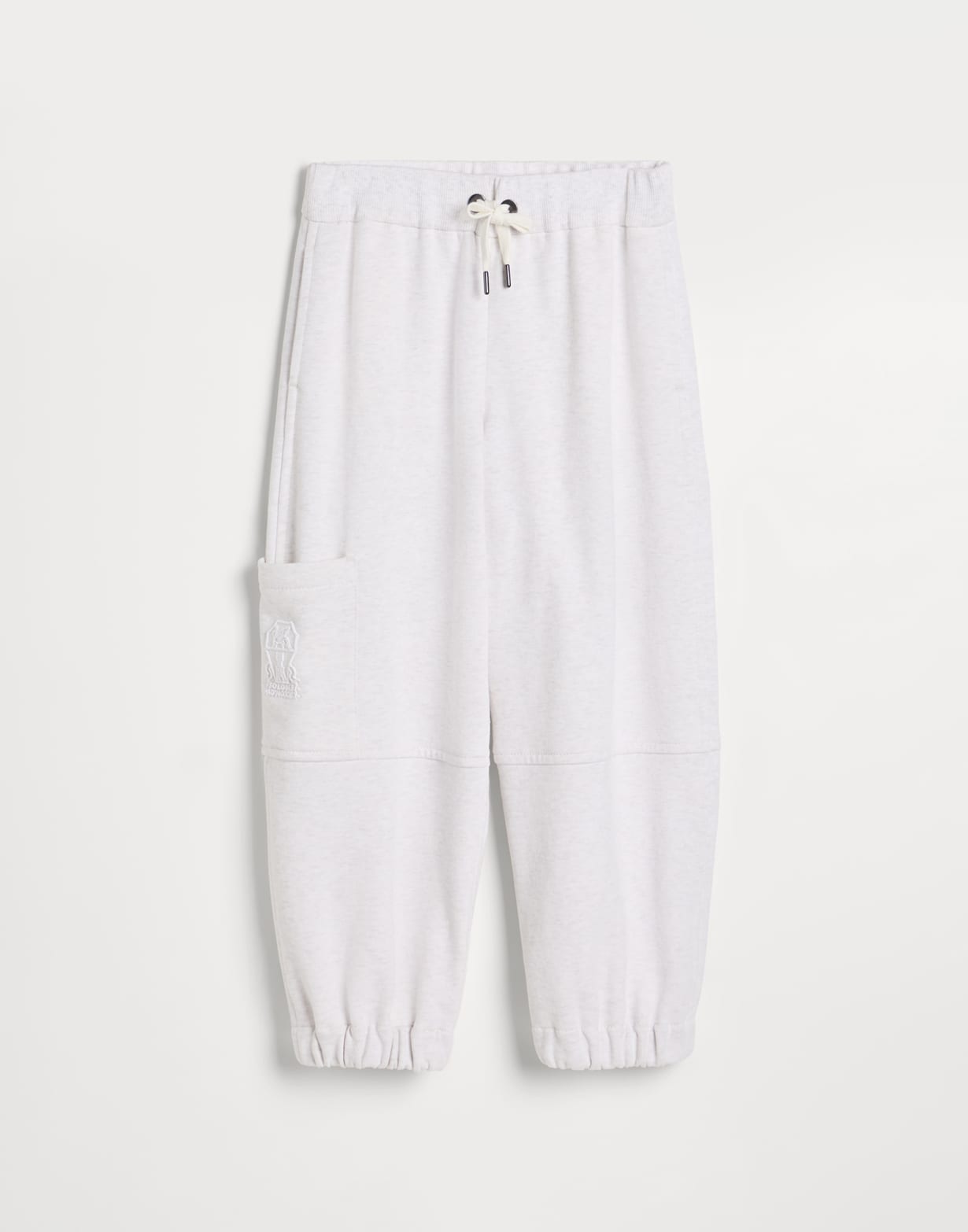 Pantalón de felpa Blanco Niña - Brunello Cucinelli