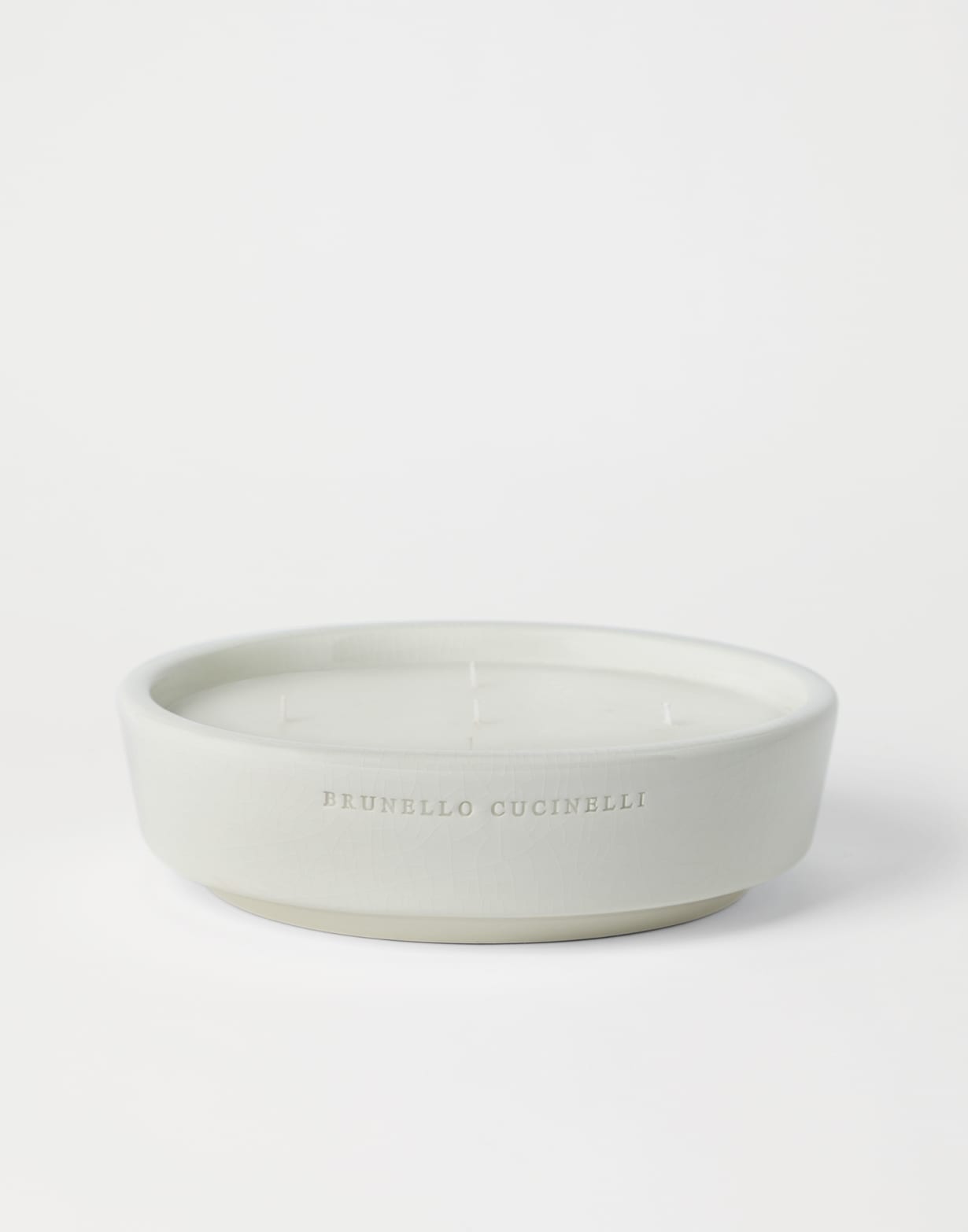 Extra-large candle White Lifestyle - Brunello Cucinelli