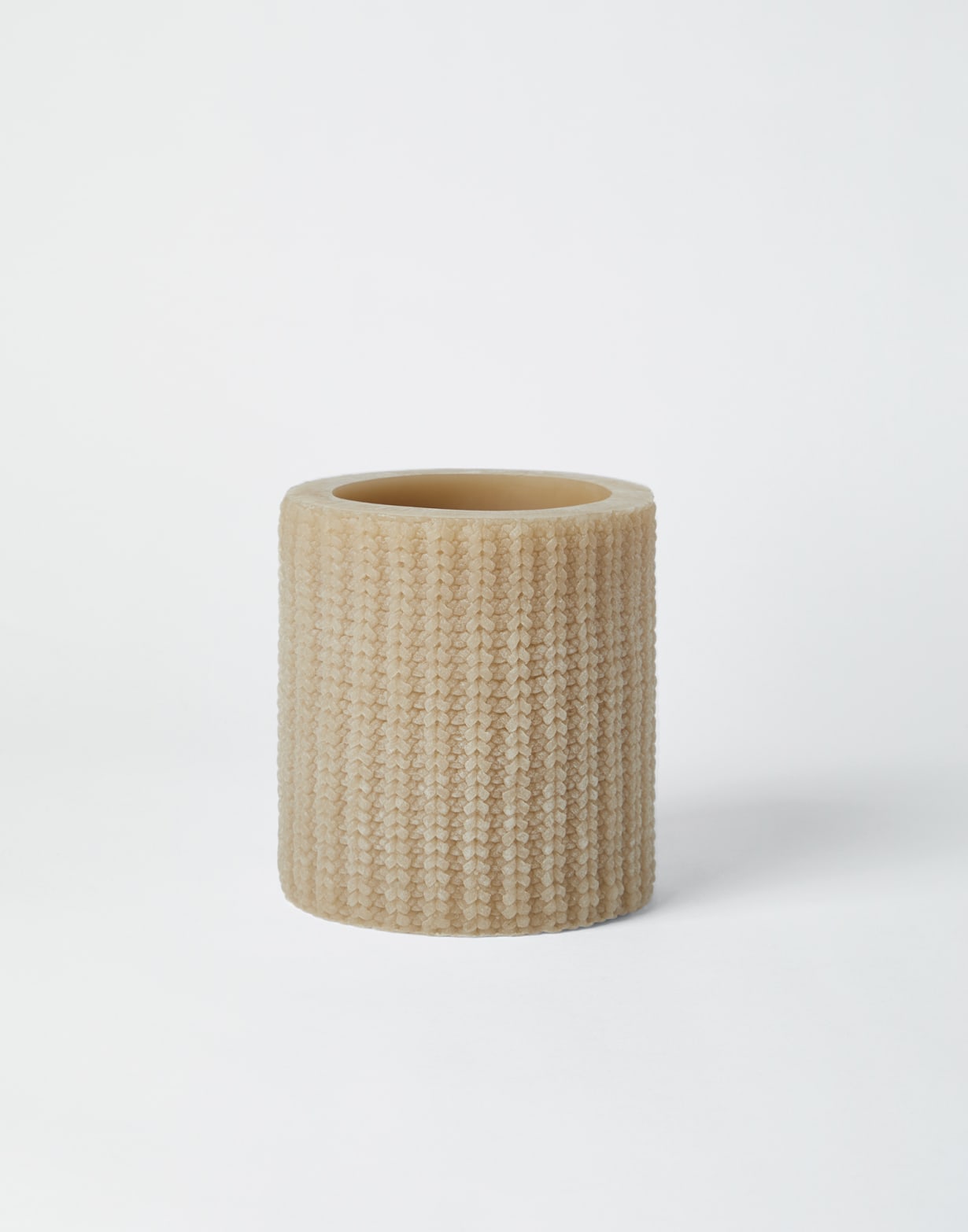 Large wax lantern Beige Lifestyle - Brunello Cucinelli