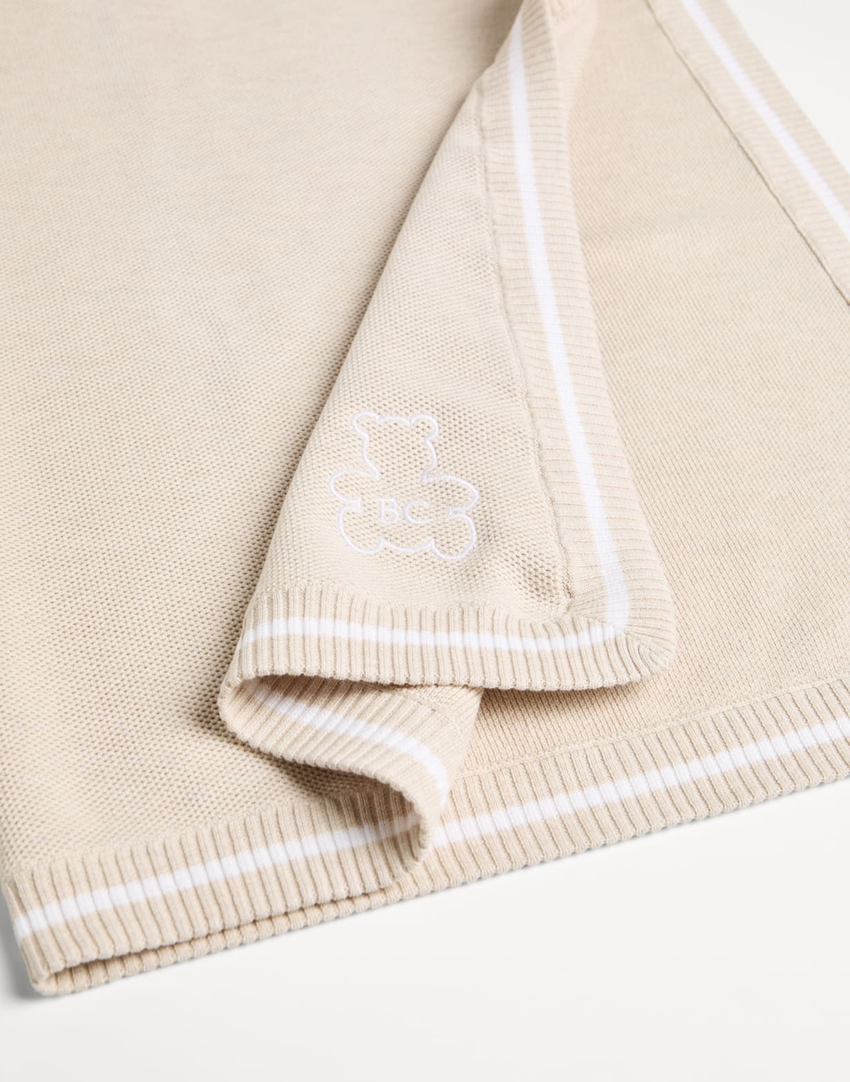 ベビーバーニー 刺繍入り ブランケット サンド ベビー - Brunello Cucinelli