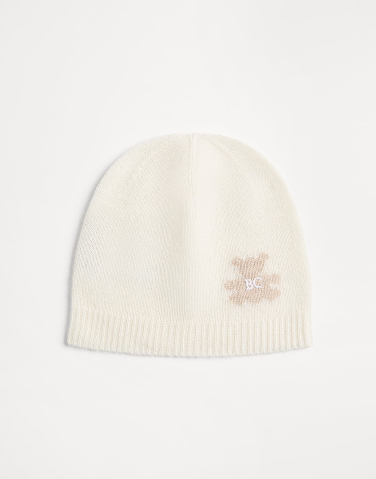 伯尼小熊幼童针织小圆帽 巴拿马色 幼童 - Brunello Cucinelli