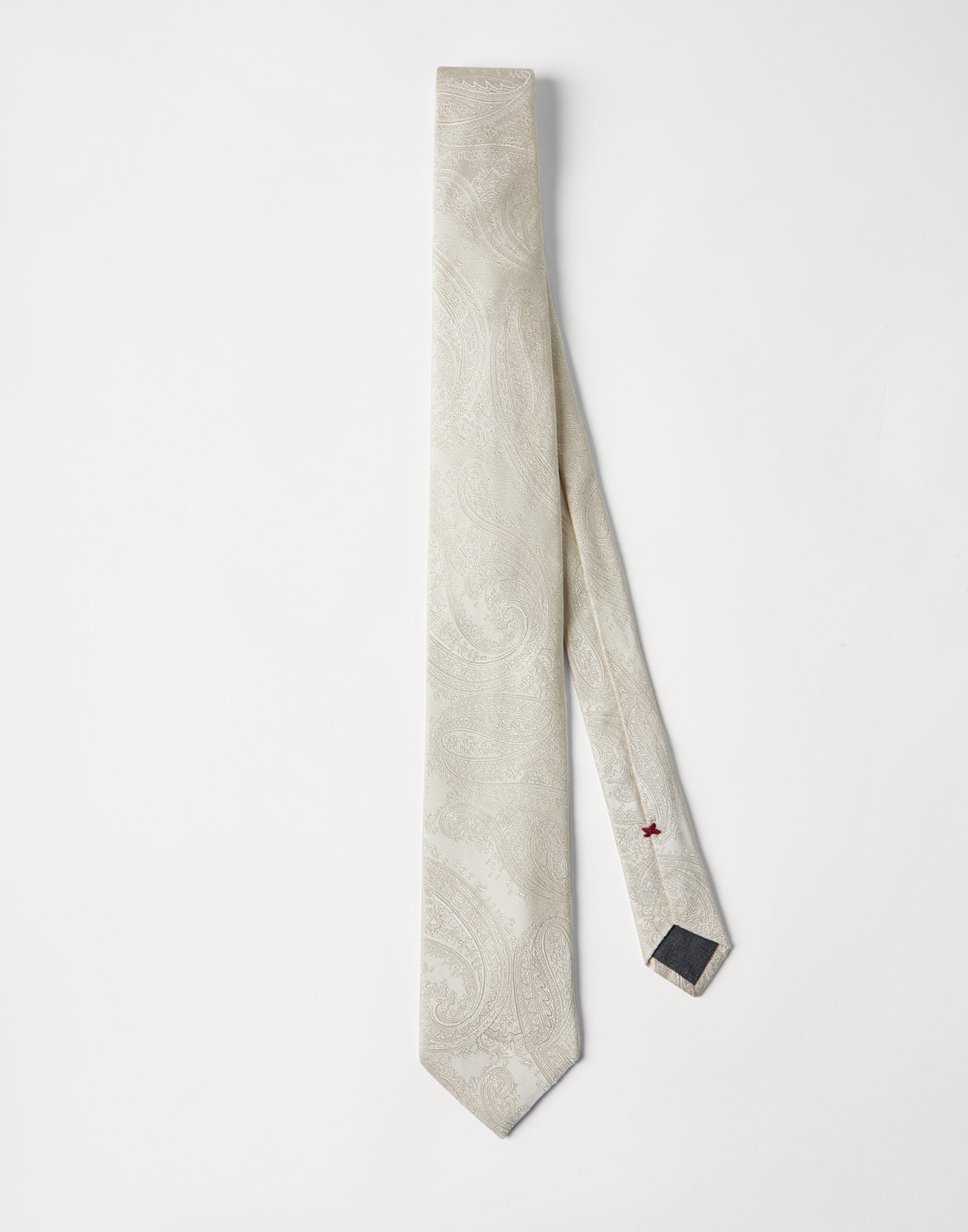 Cravate en soie Paisley Panama Homme - Brunello Cucinelli