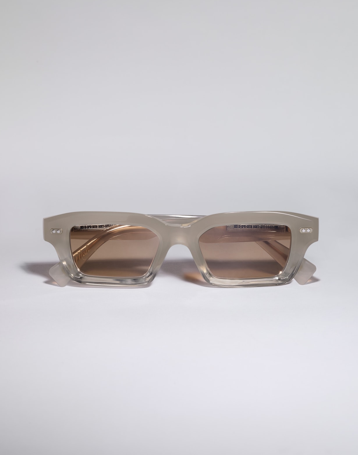 Marla acetate sunglasses Beige Silk Eyewear - Brunello Cucinelli