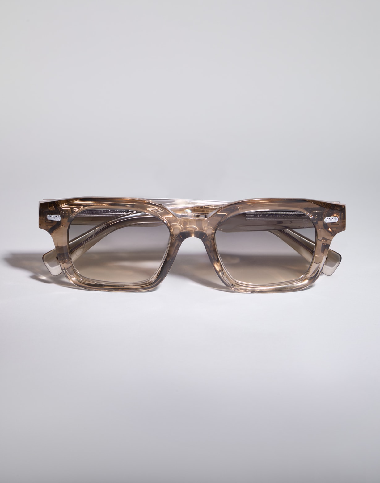 Occhiale da sole Jared in acetato Glass Olive Occhiali - Brunello Cucinelli