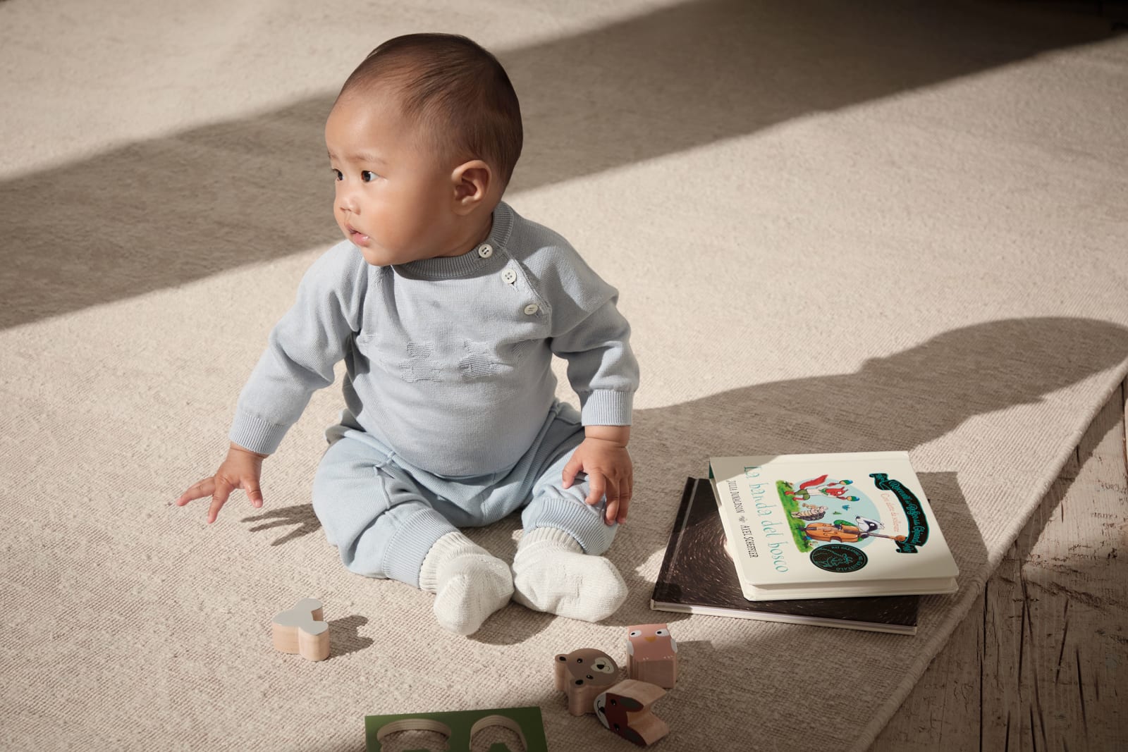 伯尼小熊幼童小袜子 白色 幼童 - Brunello Cucinelli