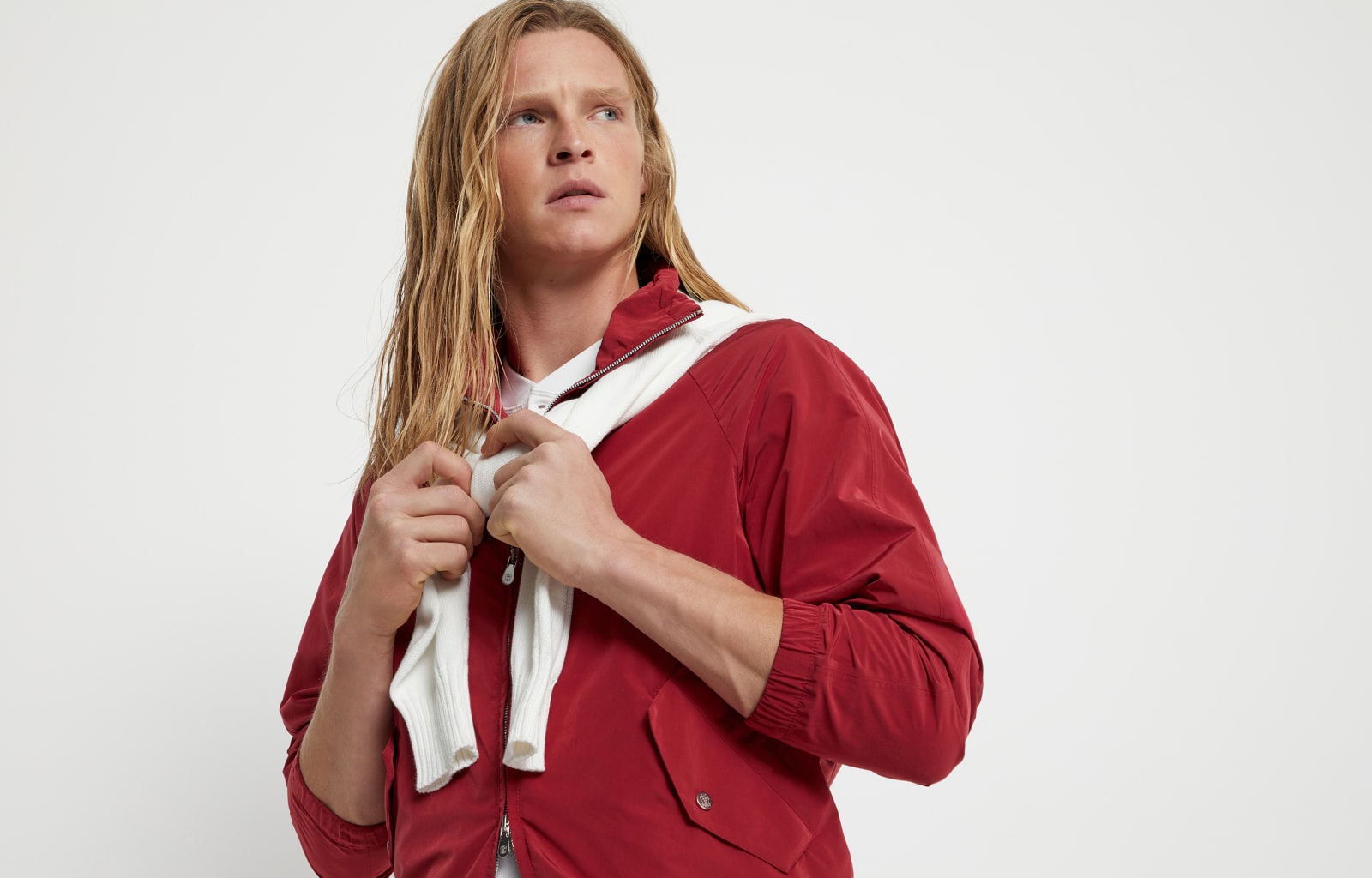 Water-resistant jacket Cherry Man - Brunello Cucinelli